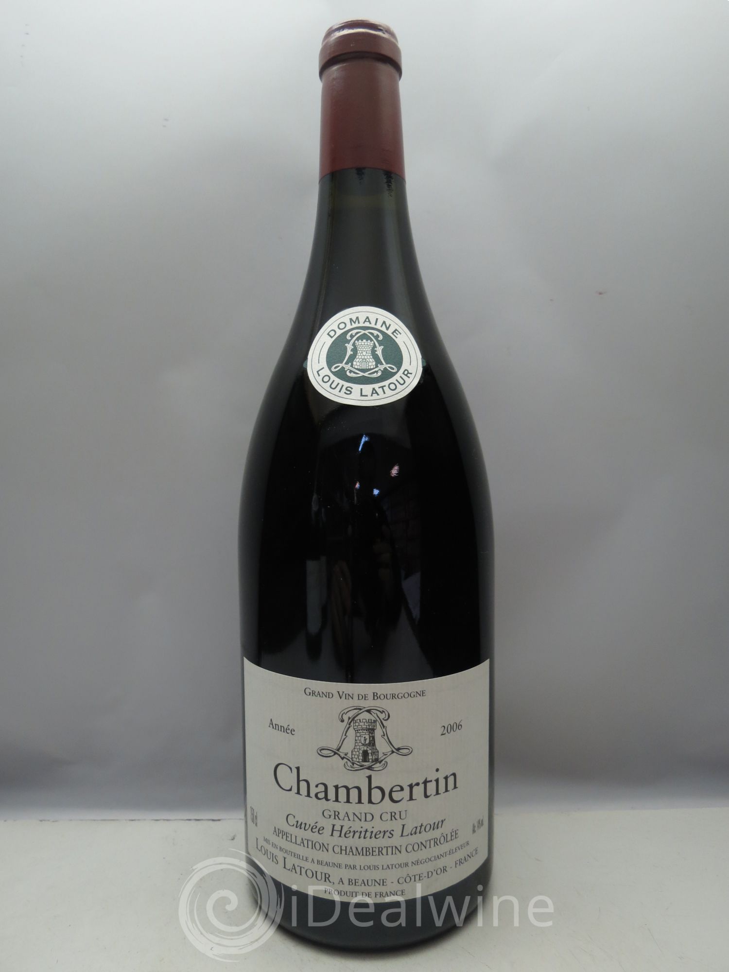 Chambertin Grand Cru Cuvée Héritiers Latour Louis Latour 2006 - Lot de 1 magnum - 0