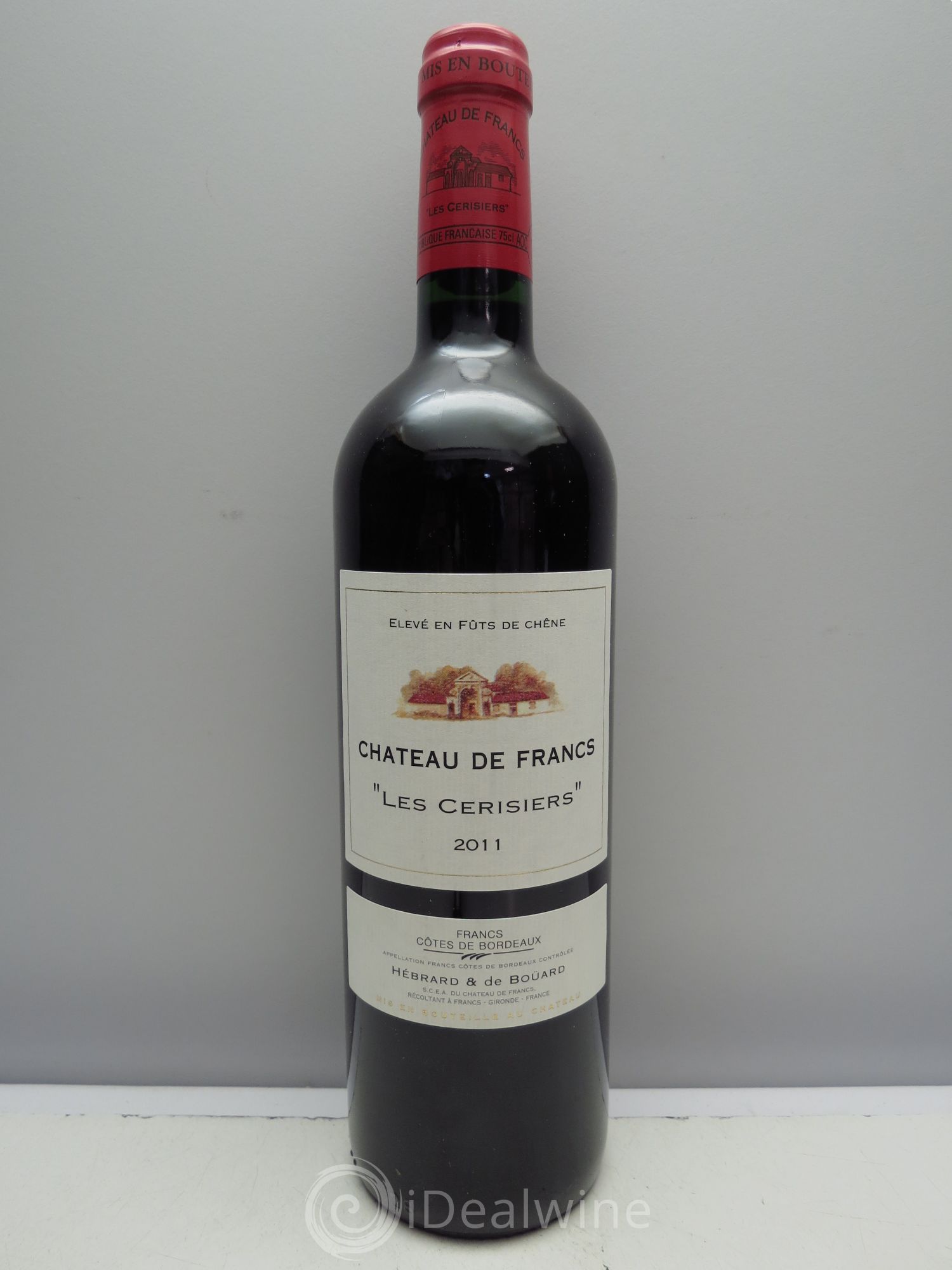 Côtes de Francs Château De Francs Les Cerisiers 2011 - Posten von 1 Flasche - 0