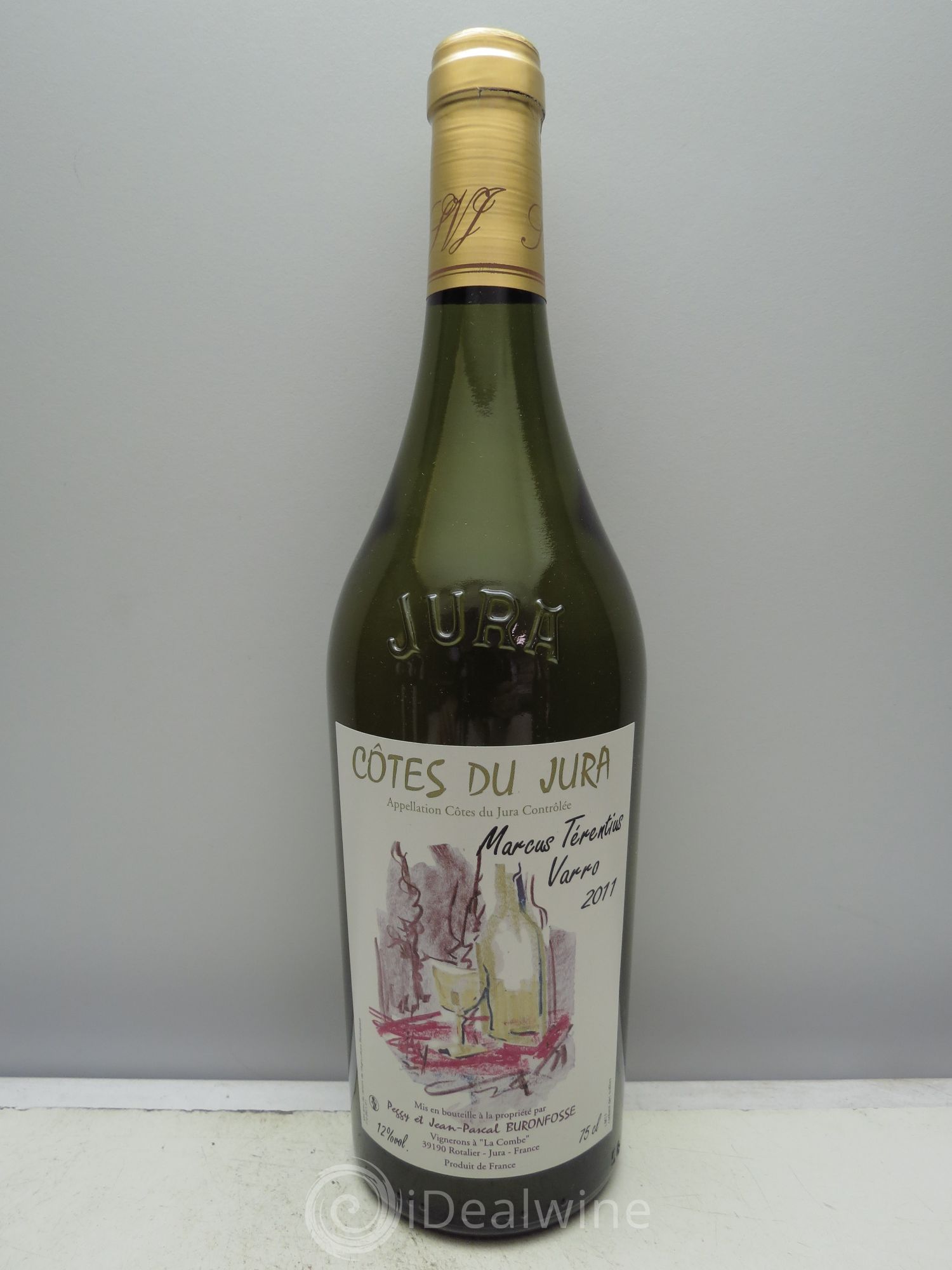 Côtes du Jura Marcus Terentius Varro Buronfosse 2011 - Lot de 1 bouteille - 0