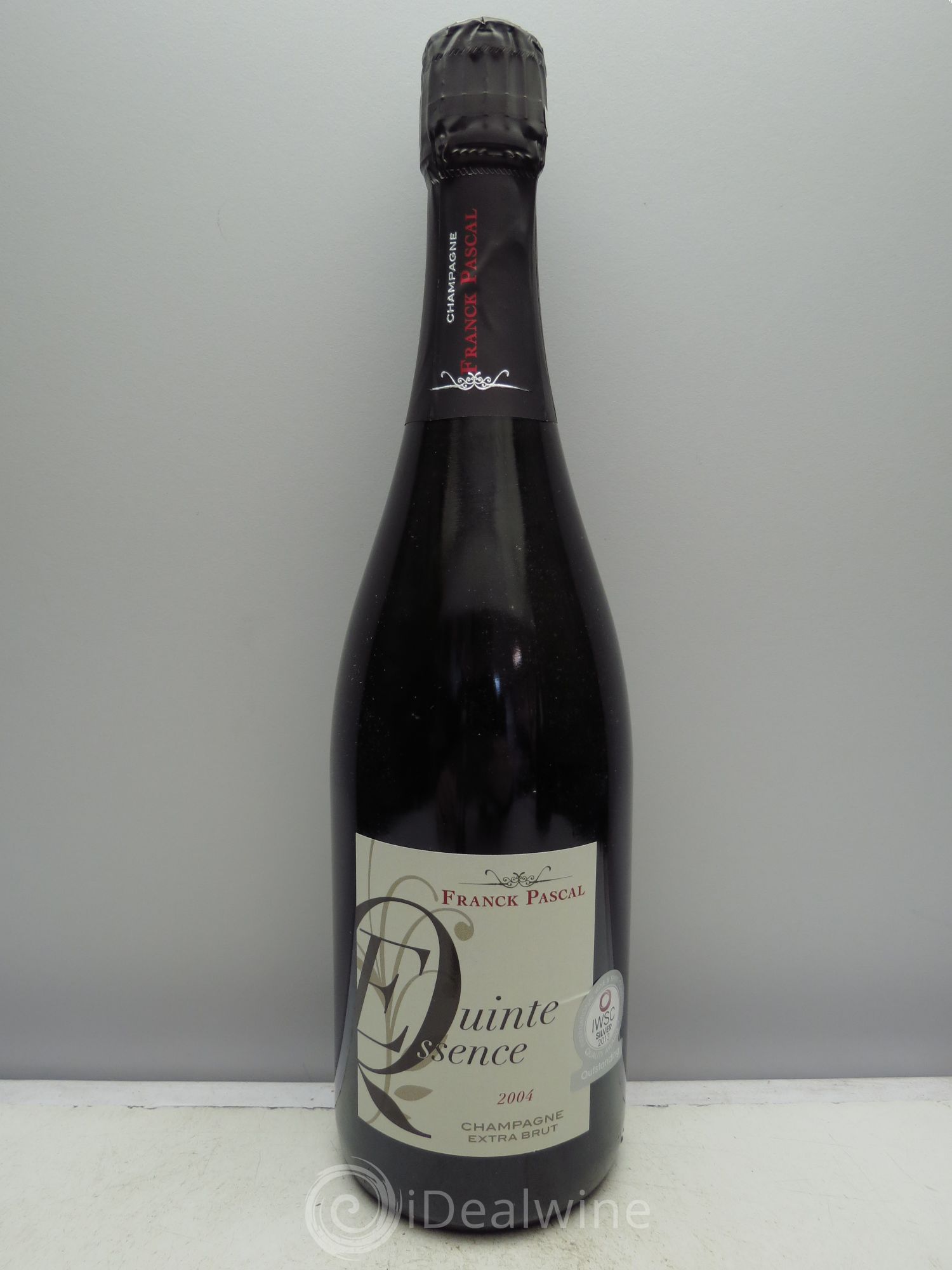Quinte Essence Blanc de Noirs Extra-Brut Franck Pascal 2004 - Lot de 1 bouteille - 0