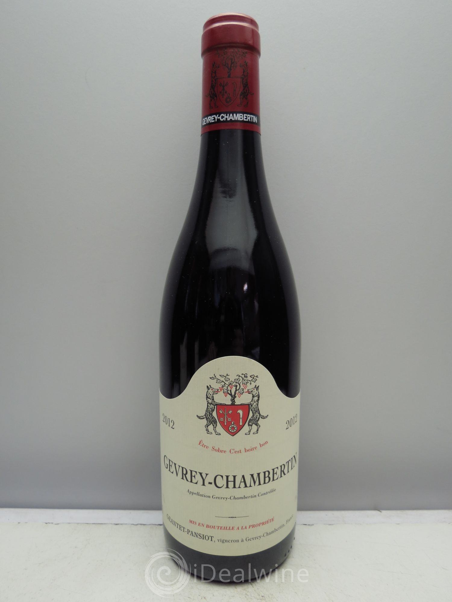 Gevrey-Chambertin Geantet-Pansiot 2012 - Lot de 1 bouteille - 0