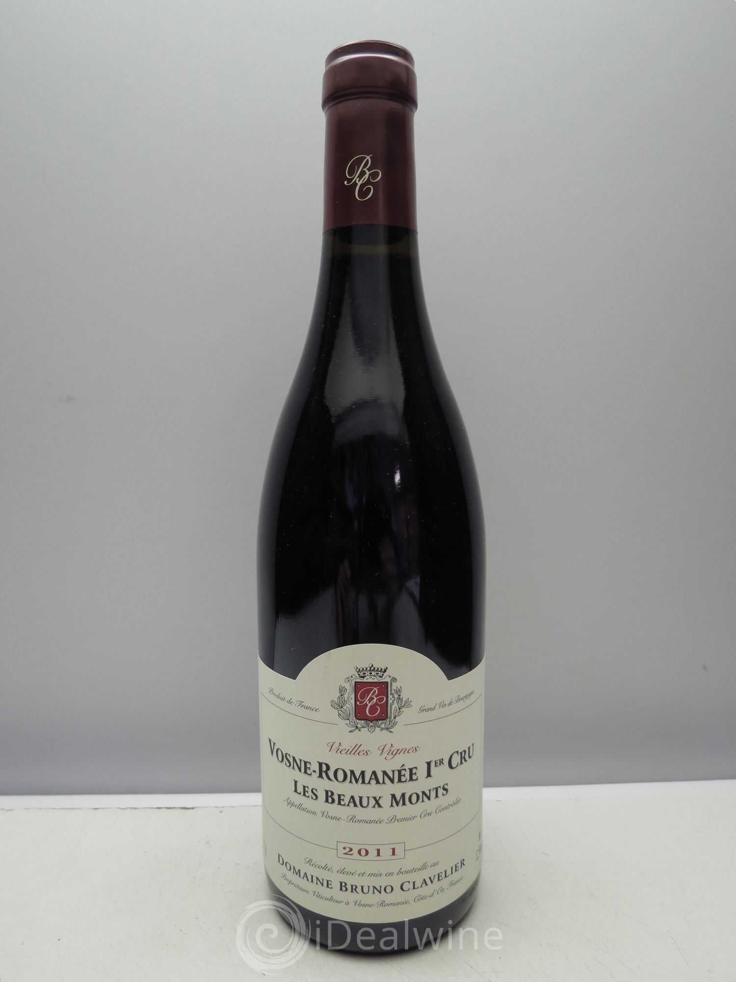 Vosne-Romanée 1er Cru Les Beaux Monts Vieilles Vignes Bruno Clavelier 2011 - Posten von 1 Flasche - 0