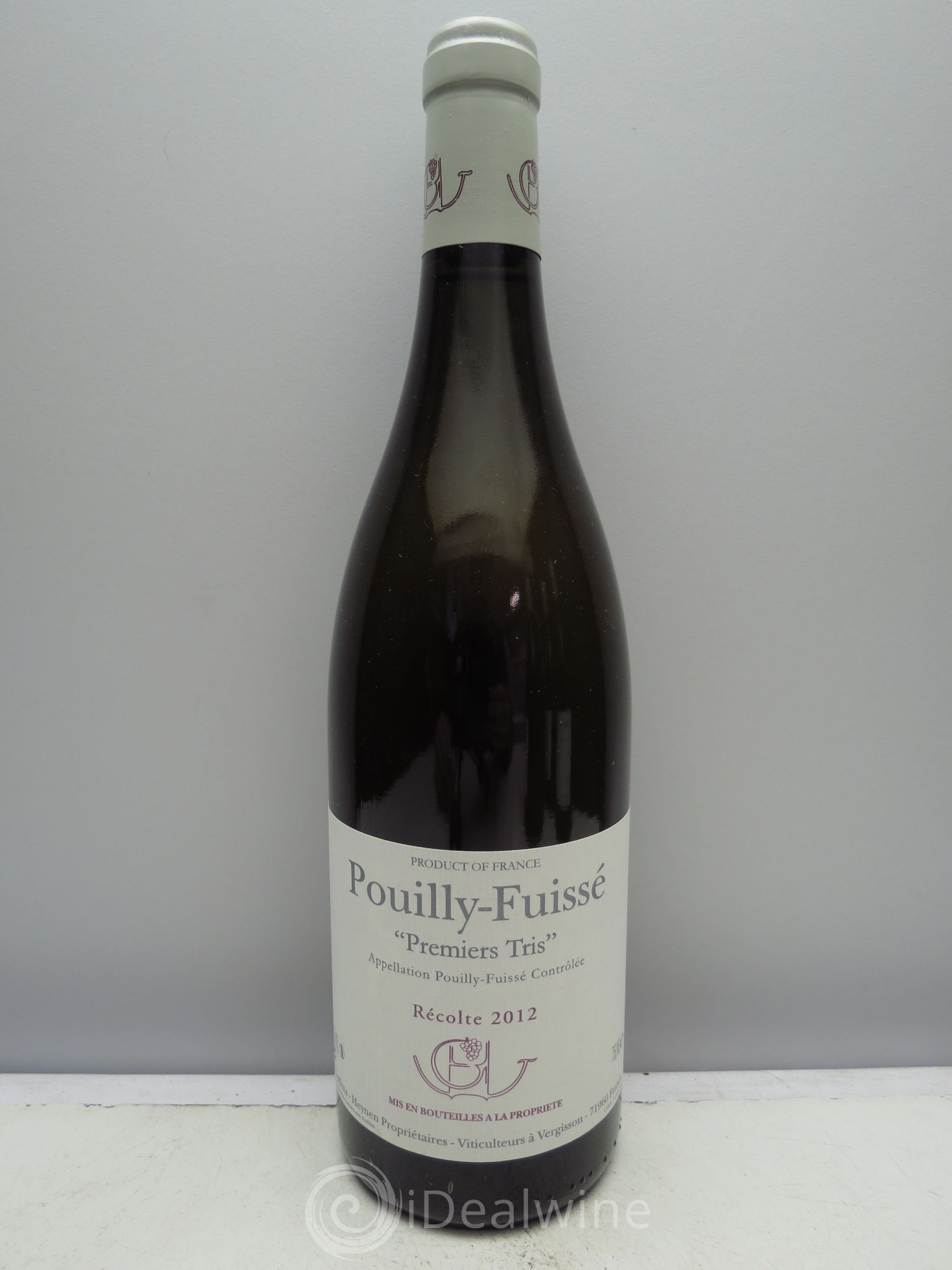 Pouilly-Fuissé Premiers Tris Guffens Heynen 2012 - Posten von 1 Flasche - 0