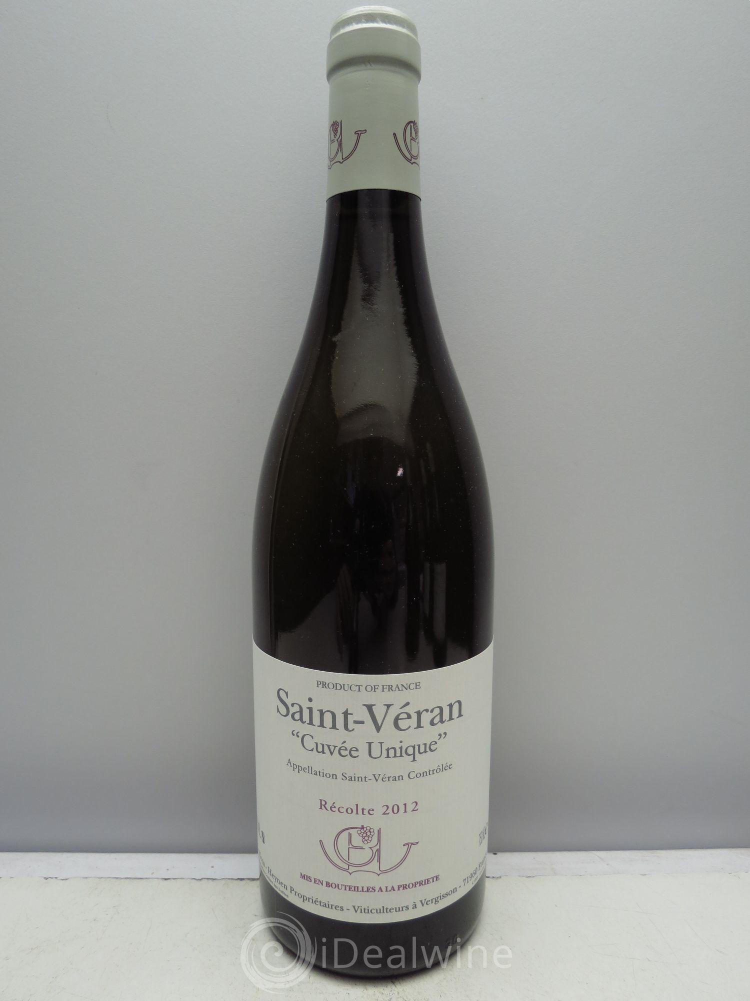 Saint-Véran Cuvee Unique Guffens Heynen 2012 - Posten von 1 Flasche - 0