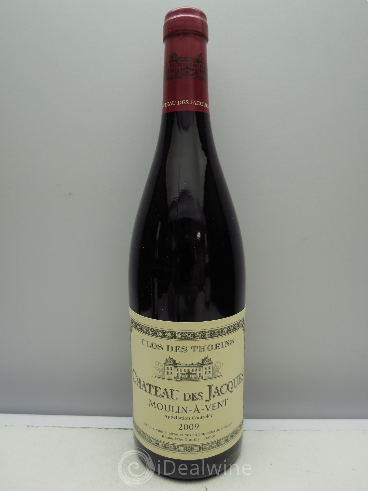 Moulin-à-Vent Clos des Thorins - Château des Jacques 2009 - Posten von 1 Flasche - 0