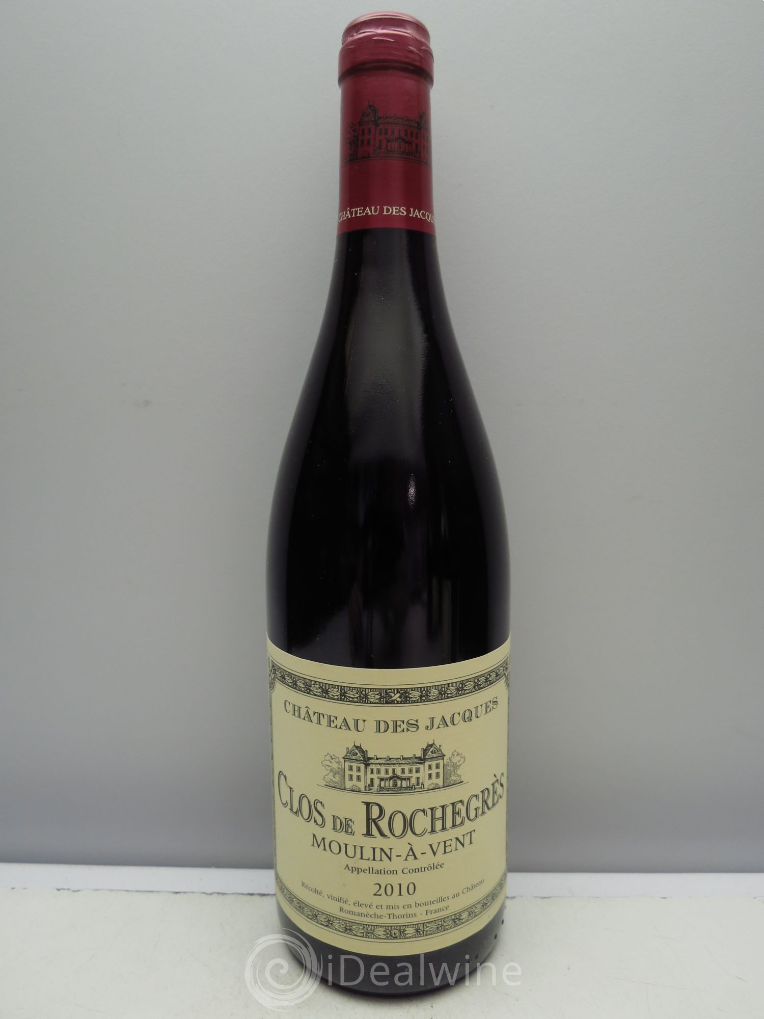 Moulin-à-Vent Rochegres Château des Jacques 2010 - Lot de 1 bouteille - 0