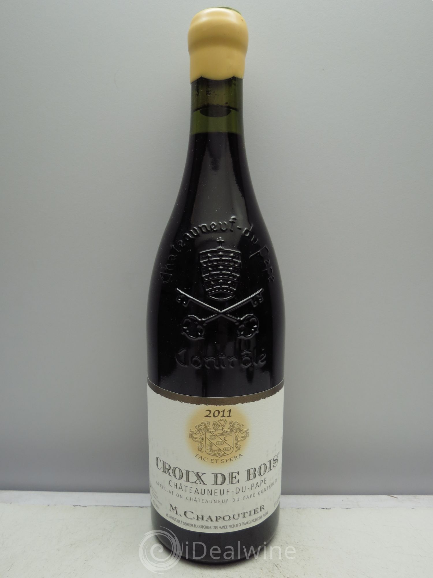 Châteauneuf-du-Pape Croix de Bois Chapoutier 2011 - Lot de 1 bouteille - 0
