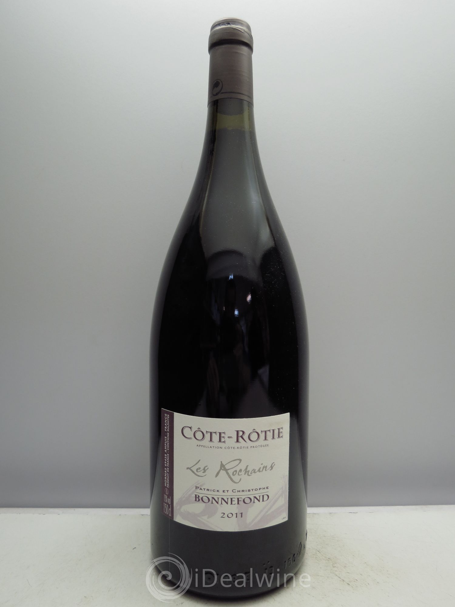 Côte-Rôtie Les Rochains Domaine Bonnefond 2011 - Lot de 1 magnum - 0