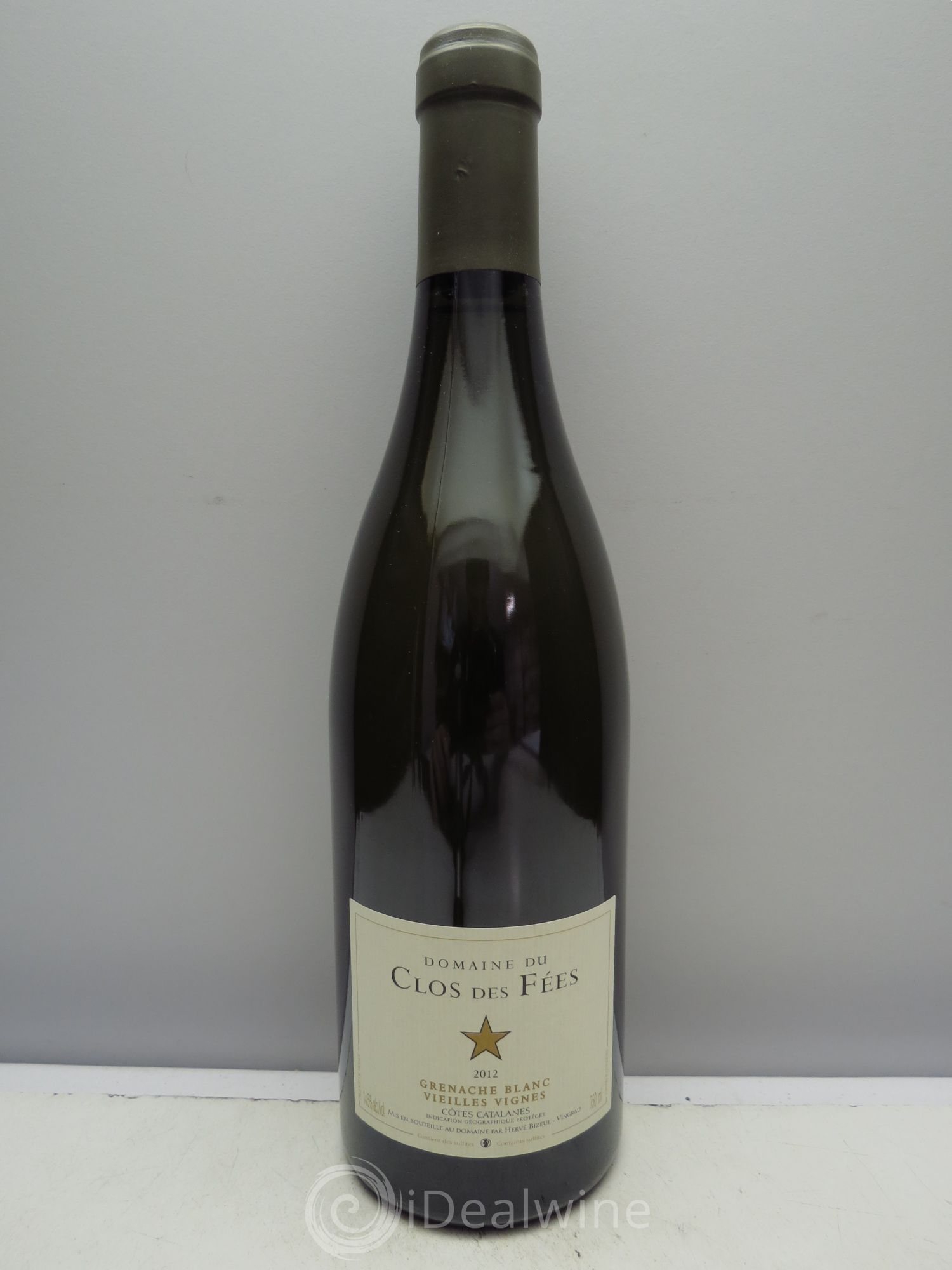 Côtes Catalanes Clos des Fées Vieilles vignes Hervé Bizeul 2012 - Lot de 1 bouteille - 0