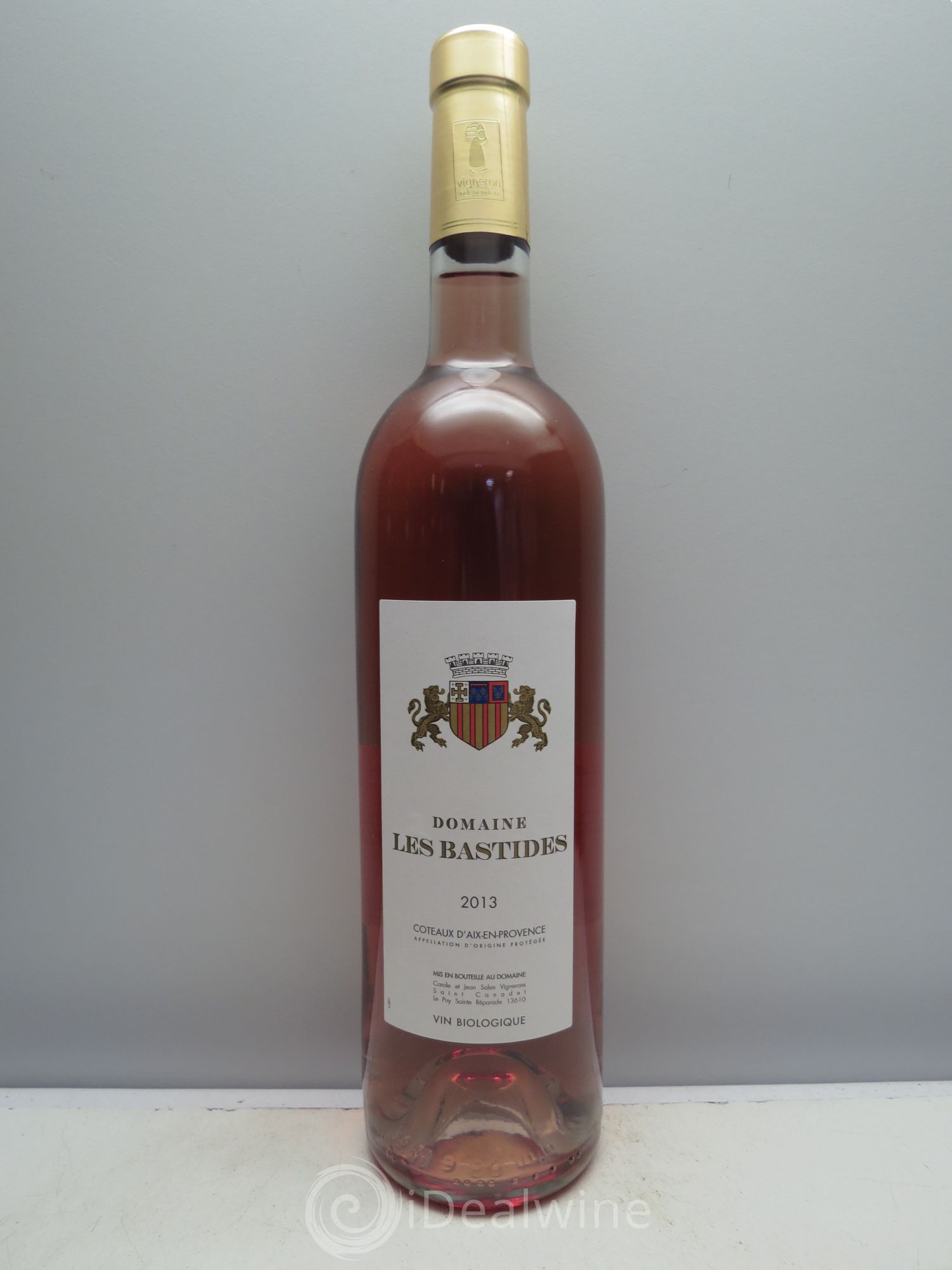 Coteaux d'Aix-en-Provence Les Bastides (Domaine) Famille Salen 2013 - Lot de 1 bouteille - 0