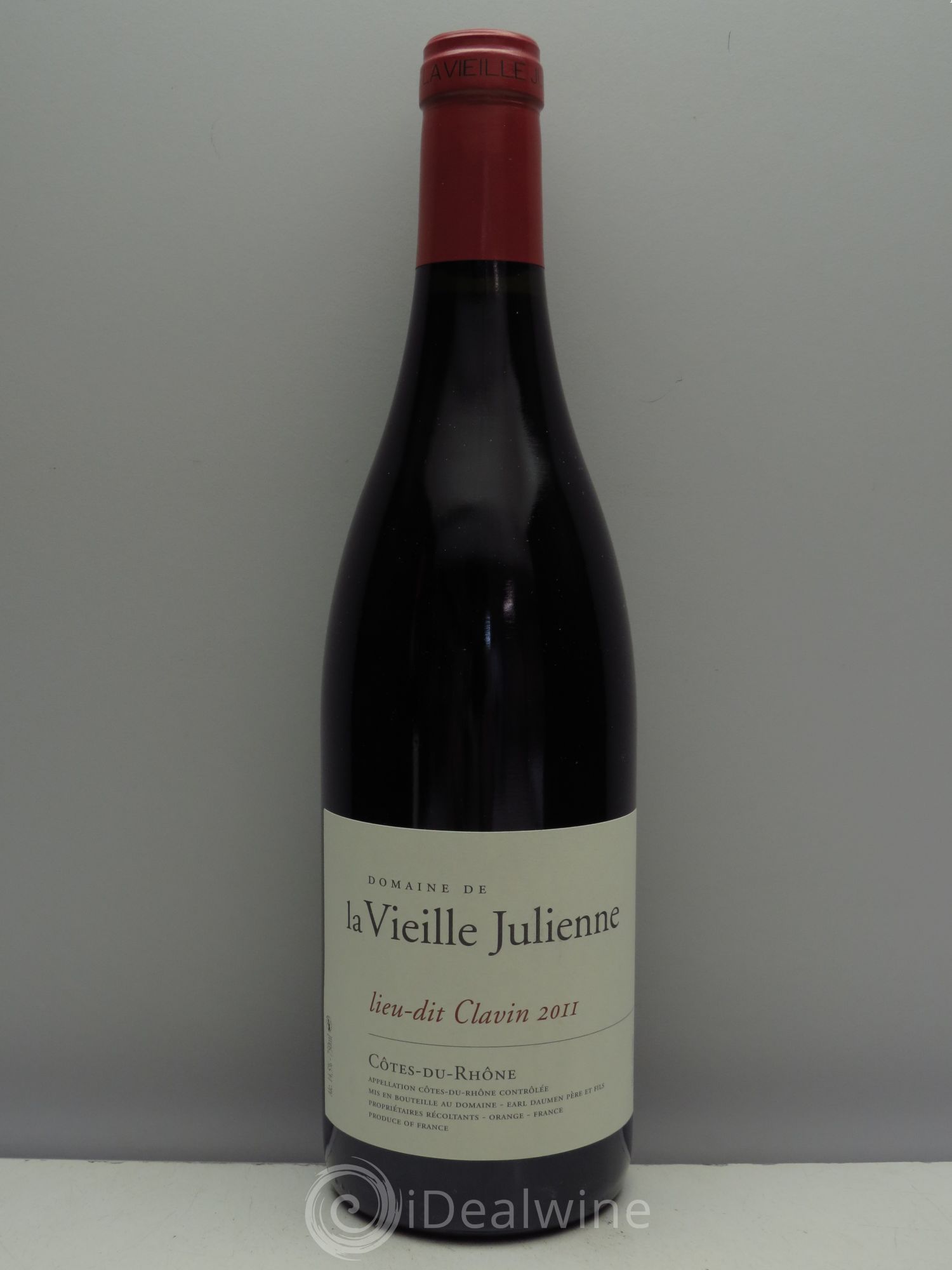 Côtes-du-Rhône Vieille Julienne (Domaine de la) Lieu-dit Clavin Jean-Paul Daumen 2011 - Lot de 1 bouteille - 0