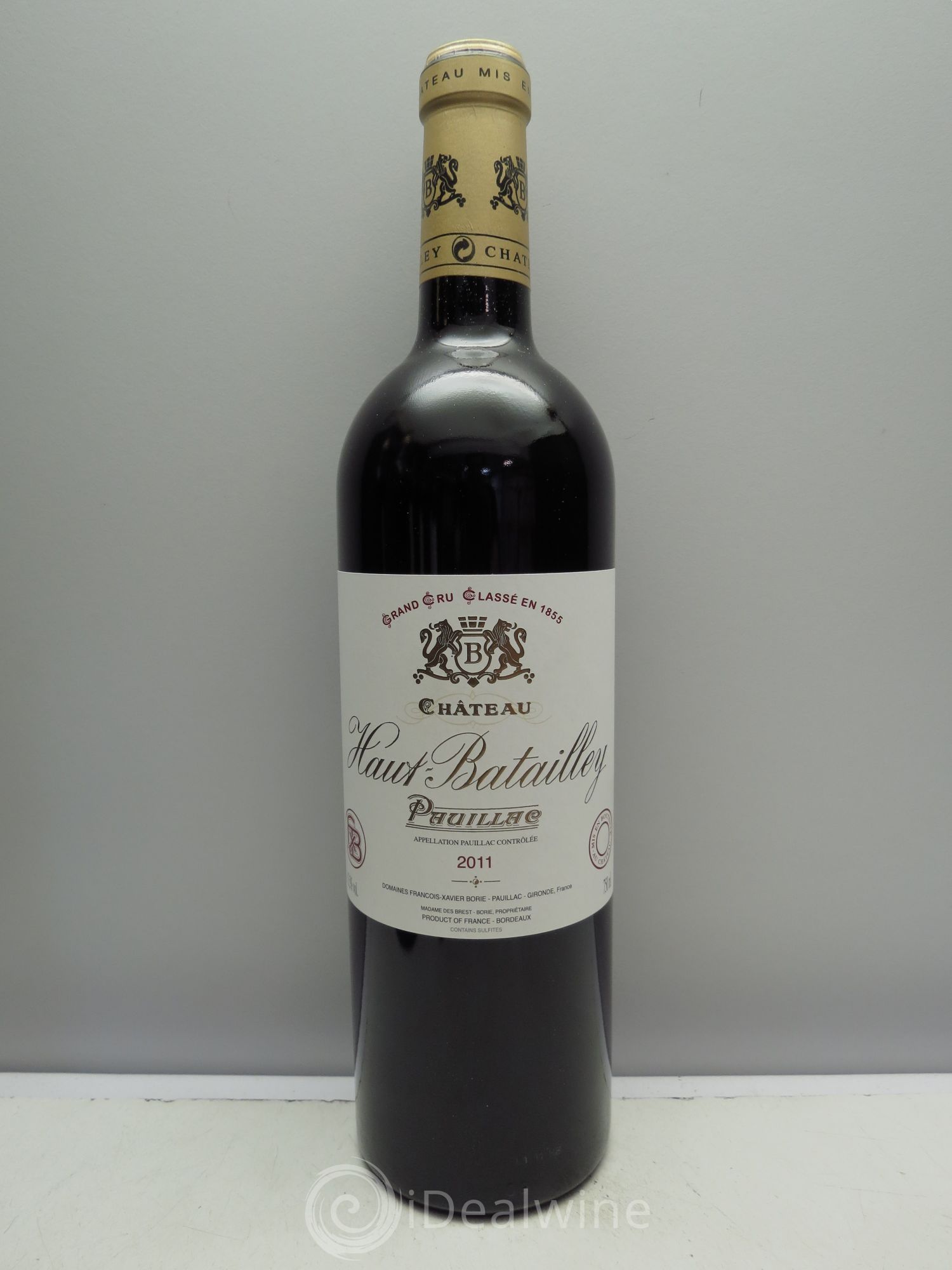 Château Haut Batailley 5ème Grand Cru Classé 2011 - Lot de 1 bouteille - 0