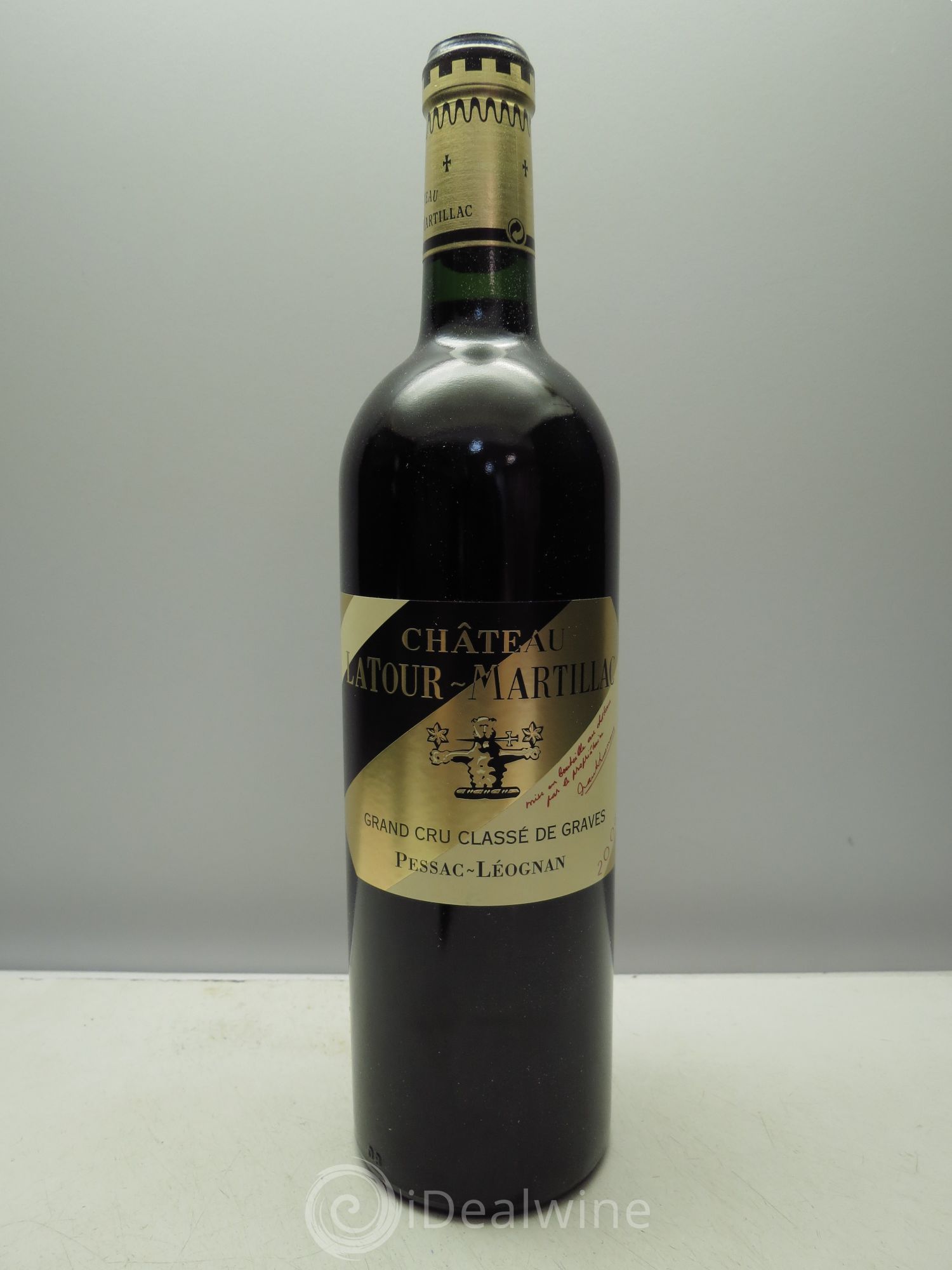 Château Latour-Martillac Cru Classé de Graves 2006 - Lot de 1 bouteille - 0