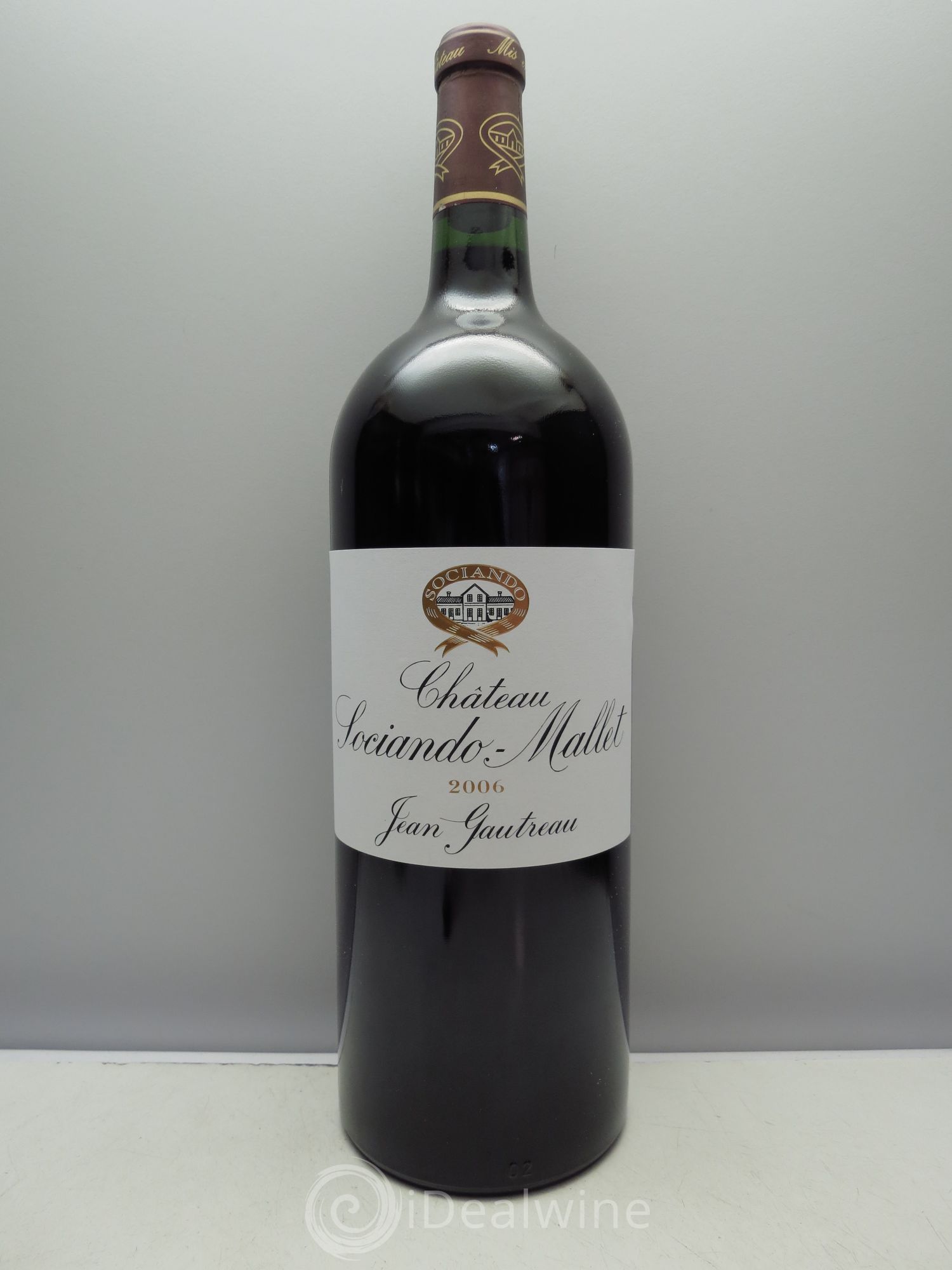 Château Sociando Mallet 2006 - Lot de 1 magnum - 0