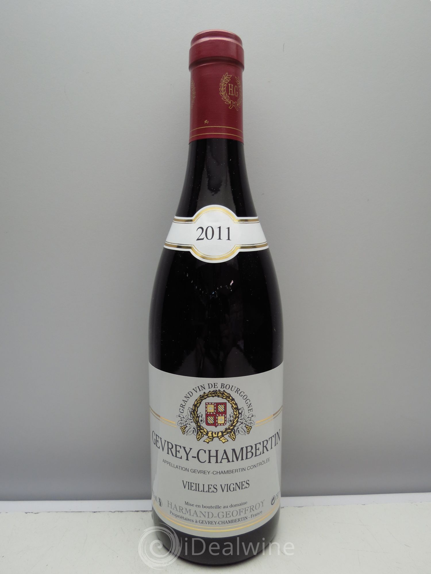 Gevrey-Chambertin Vieilles vignes Harmand-Geoffroy (Domaine) 2011 - Lot de 1 bouteille - 0