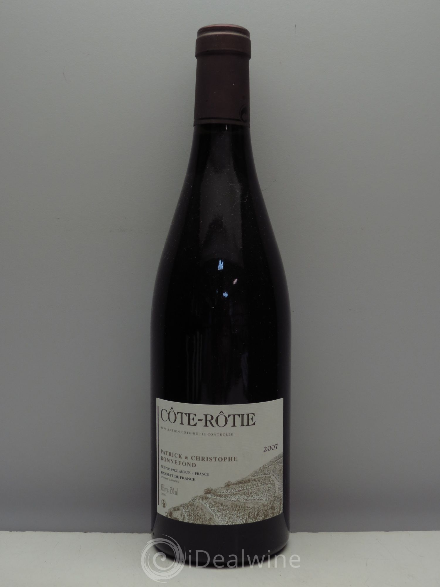 Côte-Rôtie P. Et Ch. Bonnefond 2007 - Posten von 1 Flasche - 0