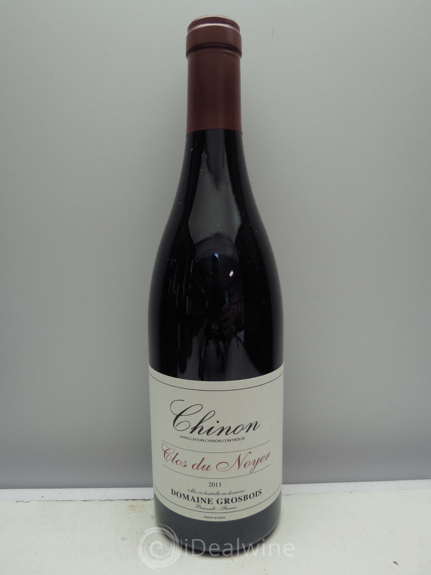 Chinon Clos Du Noyer Domaine Grosbois 2011 - Posten von 1 Flasche - 0