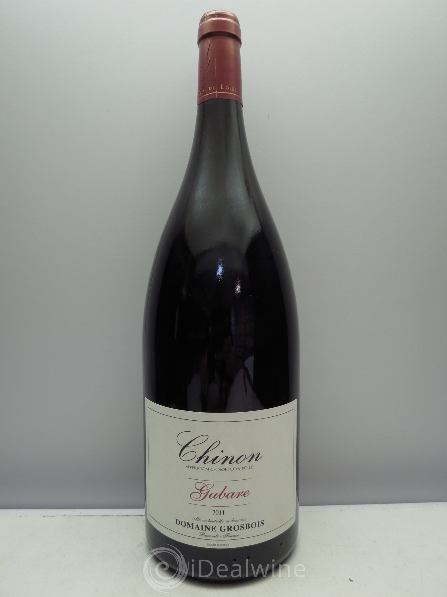 Chinon Gabare Domaine Grosbois 2011 - Posten von 1 Magnum - 0
