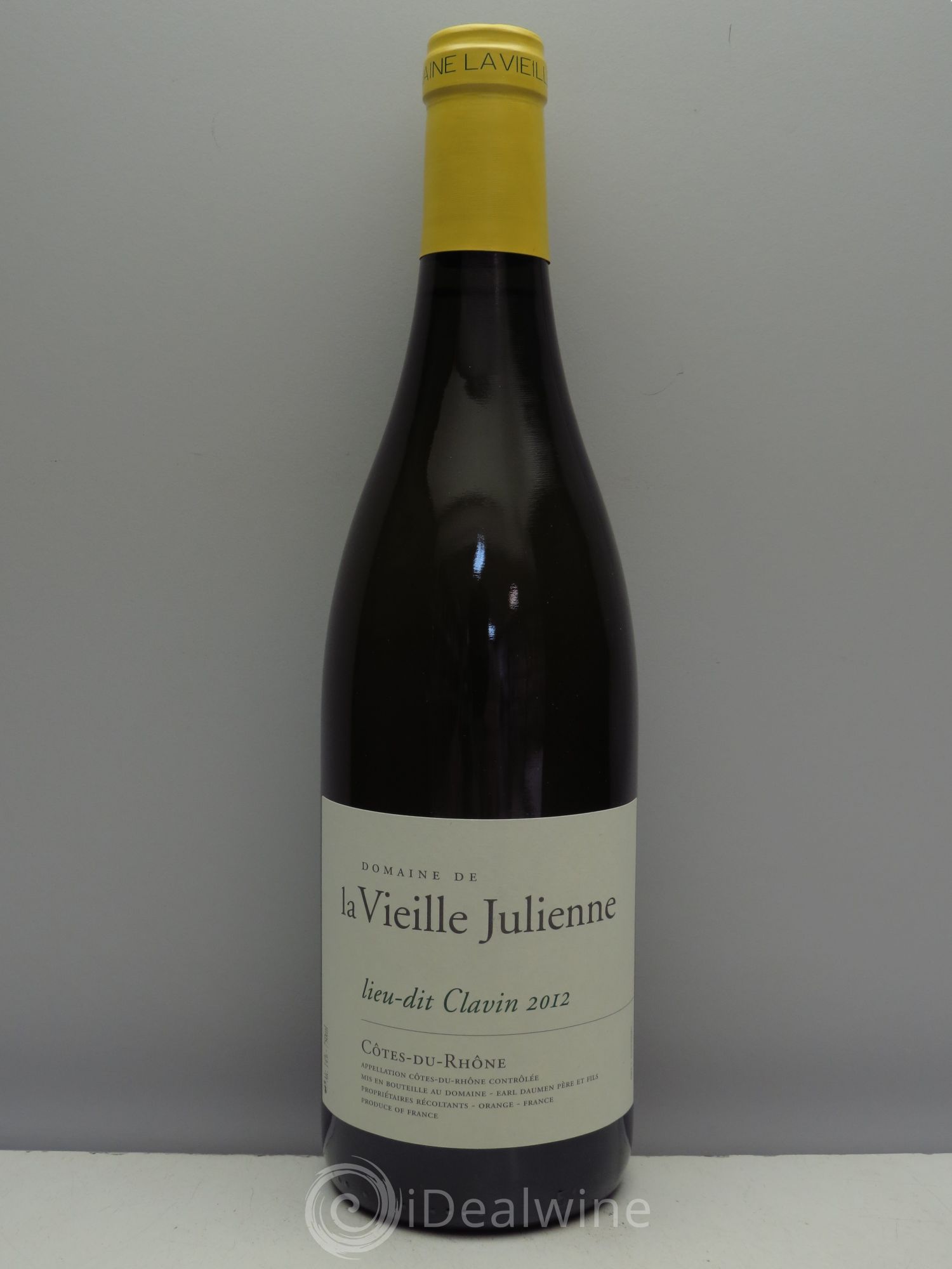 Côtes-du-Rhône Lieu Dit Clavin Domaine De La Vieille Julienne 2012 - Posten von 1 Flasche - 0