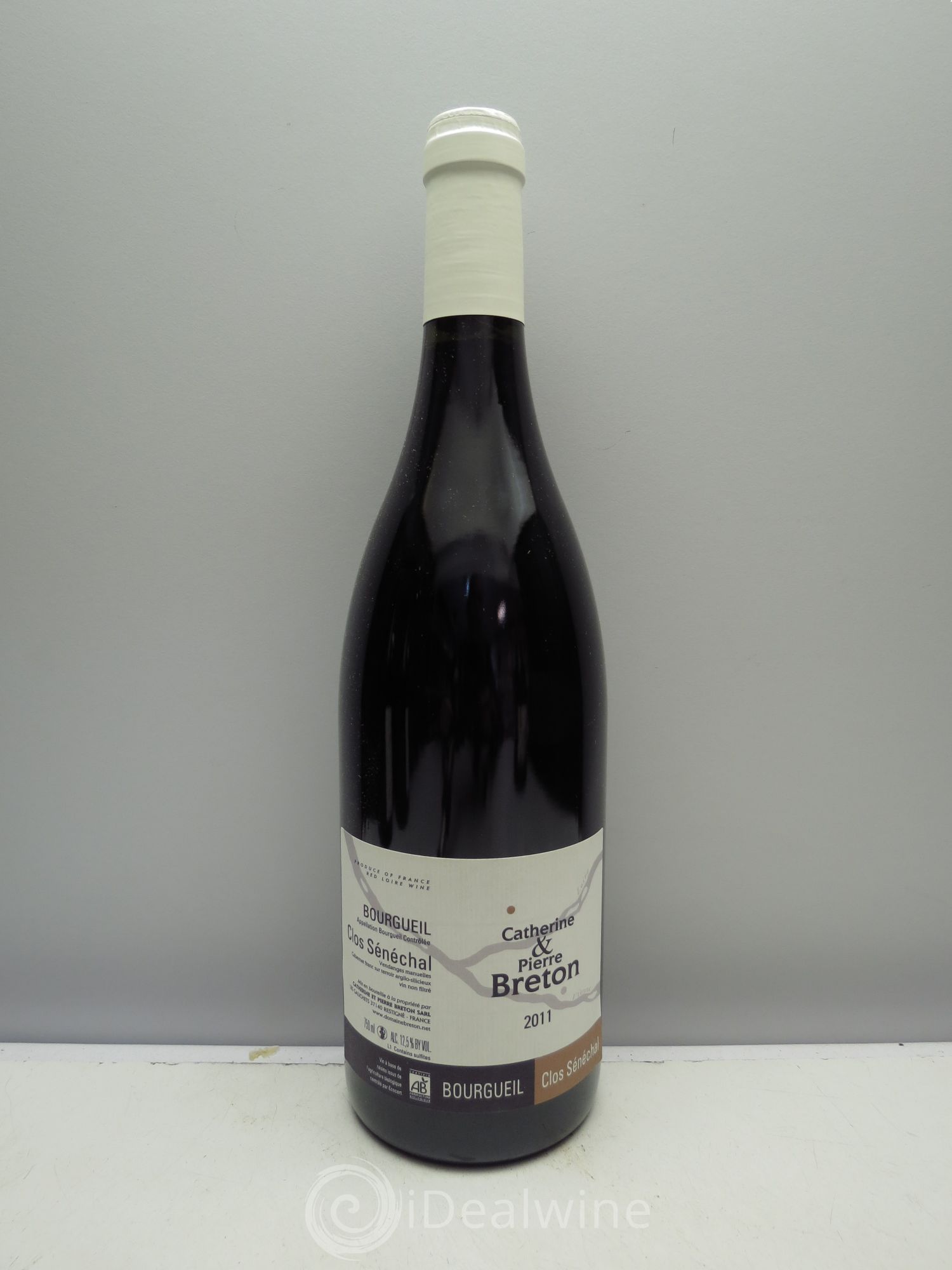 Bourgueil Clos Sénéchal Catherine et Pierre Breton 2011 - Lot de 1 bouteille - 0