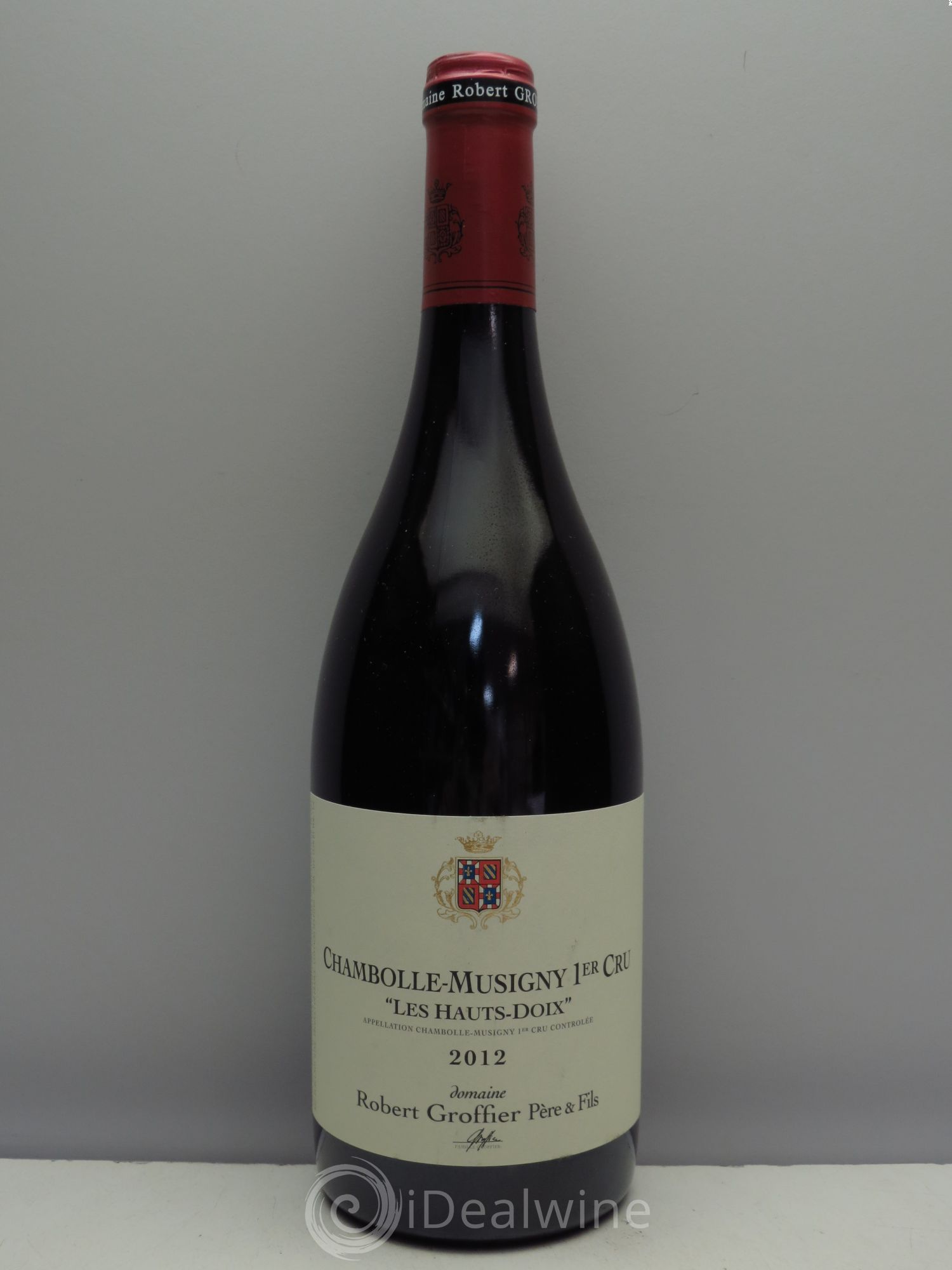 Chambolle-Musigny 1er Cru Les Hauts Doix Robert Groffier Père & Fils (Domaine) 2012 - Lot de 1 bouteille - 0