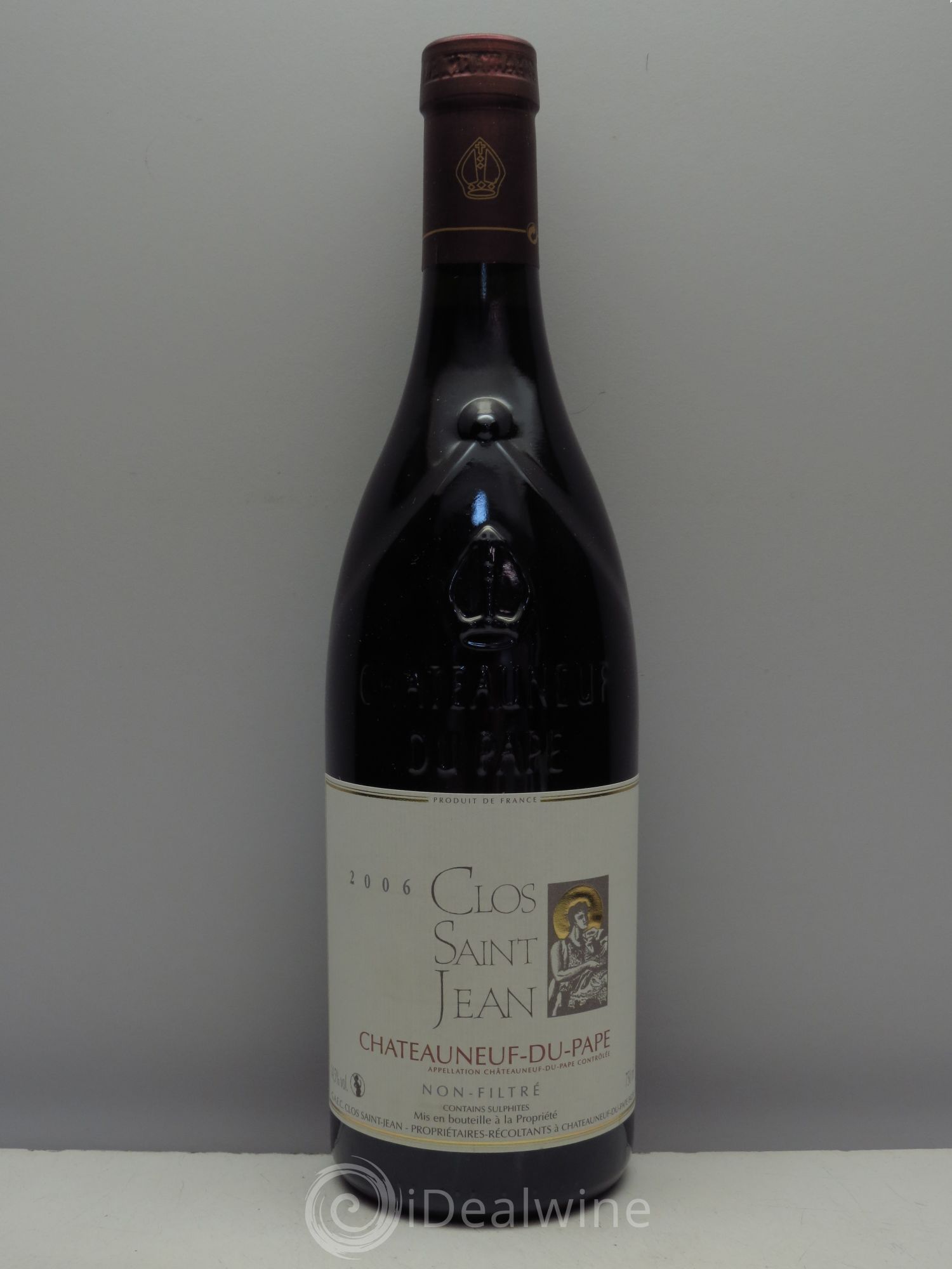 Châteauneuf-du-Pape Clos Saint-Jean Pascal et Vincent Maurel 2006 - Lot de 1 bouteille - 0