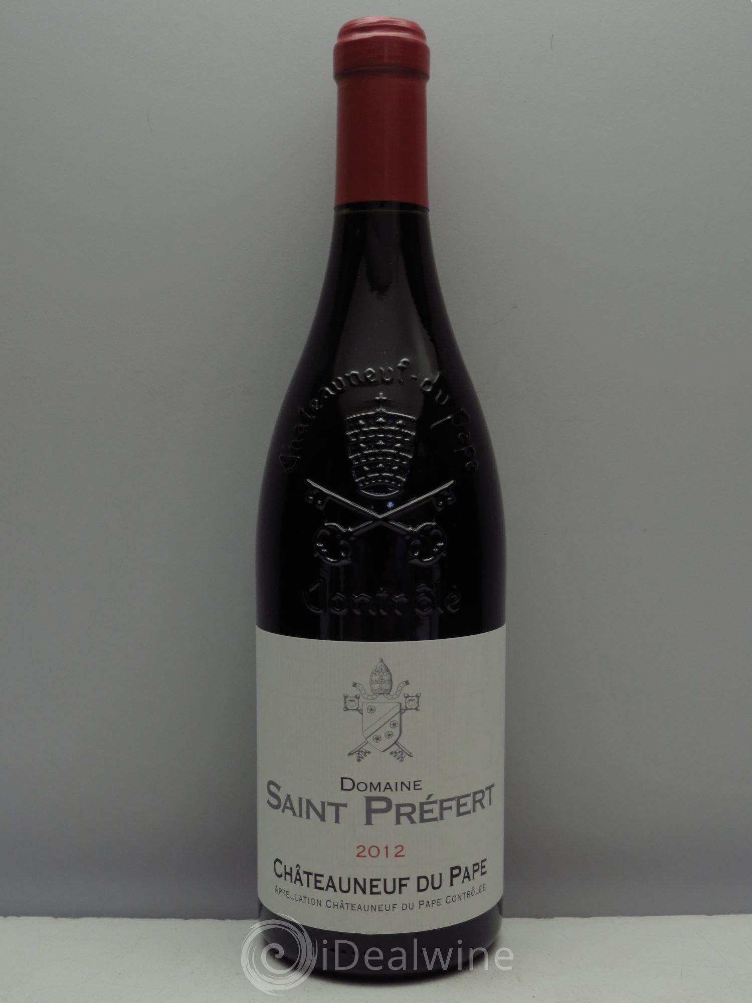 Châteauneuf-du-Pape Domaine Saint-Préfert 2012 - Lot de 1 bouteille - 0