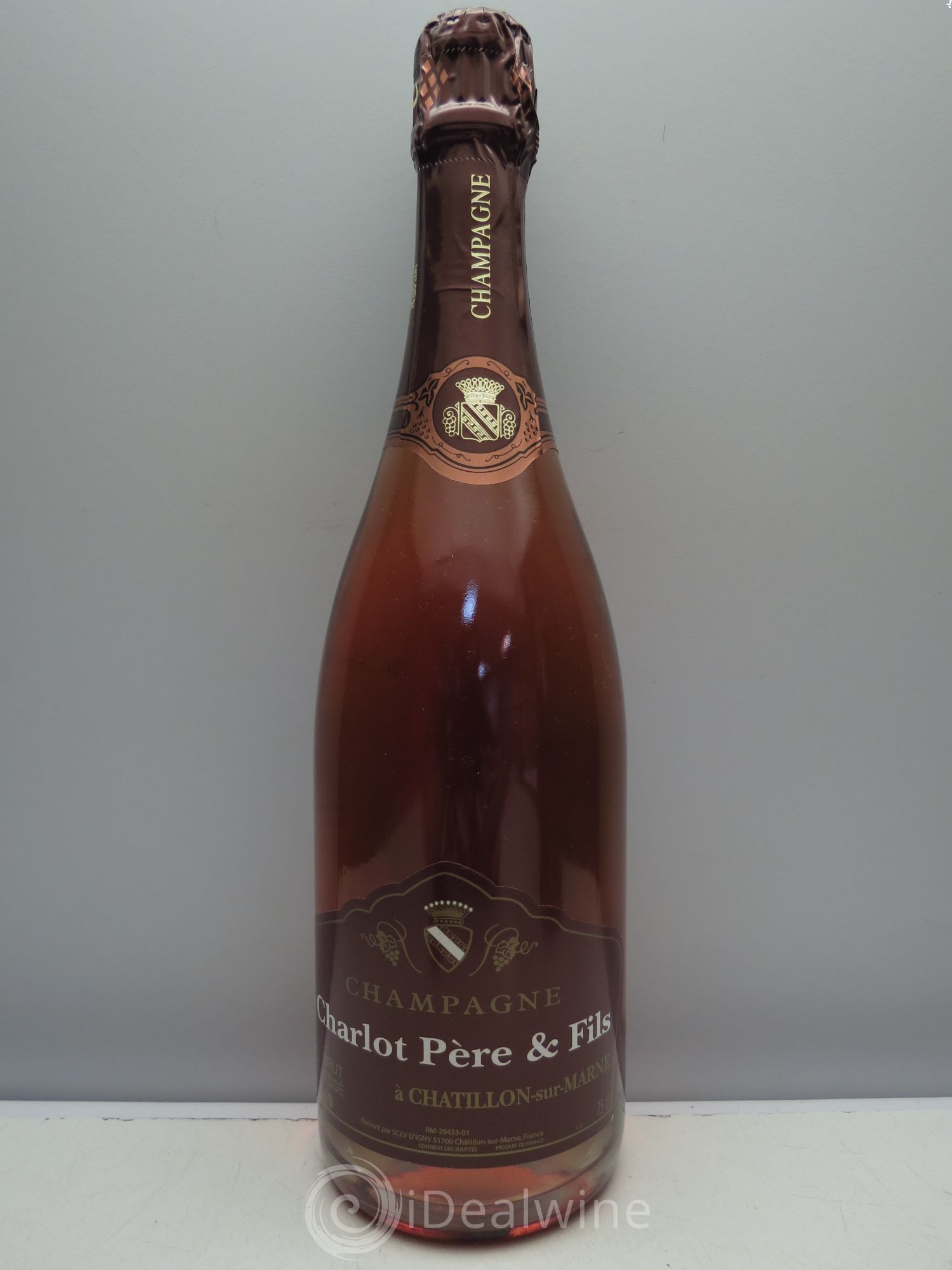 Rosé Brut Charlot Père & Fils - Lot de 1 bouteille - 0