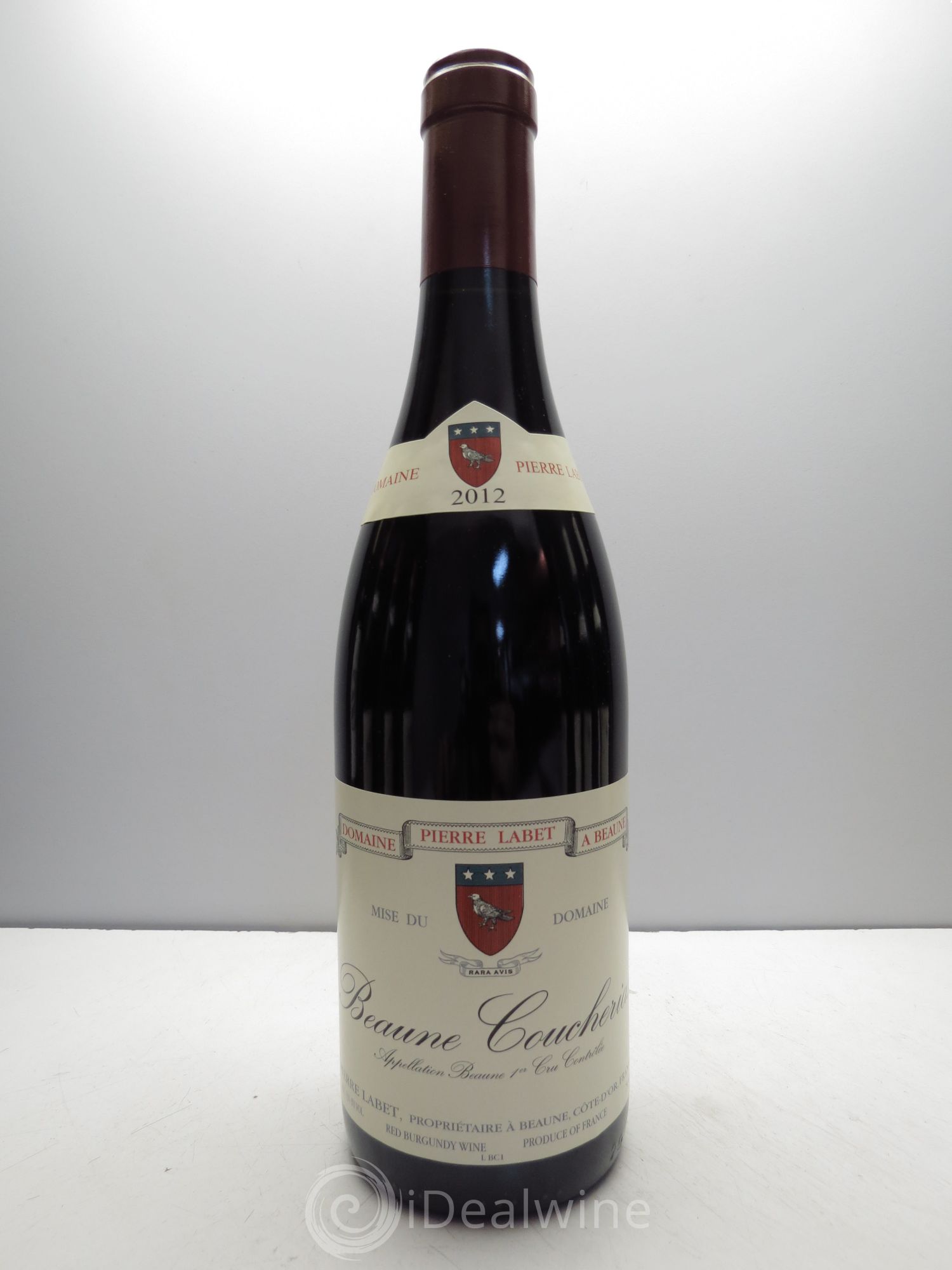 Beaune 1er Cru Coucherias François Labet 2012 - Lot de 1 bouteille - 0