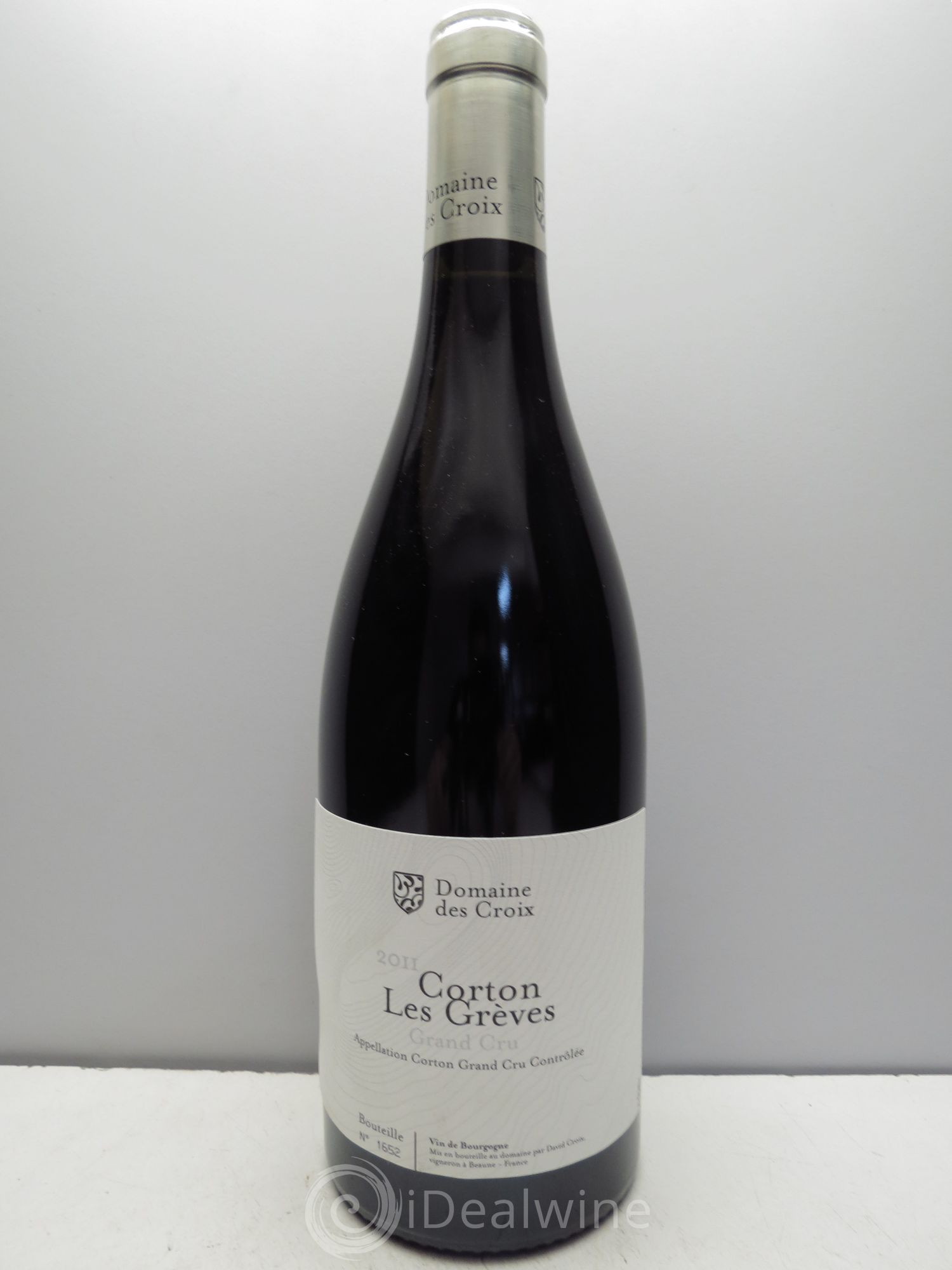 Corton Grand Cru Les Grèves Croix (Domaine des) 2011 - Lot de 1 bouteille - 0