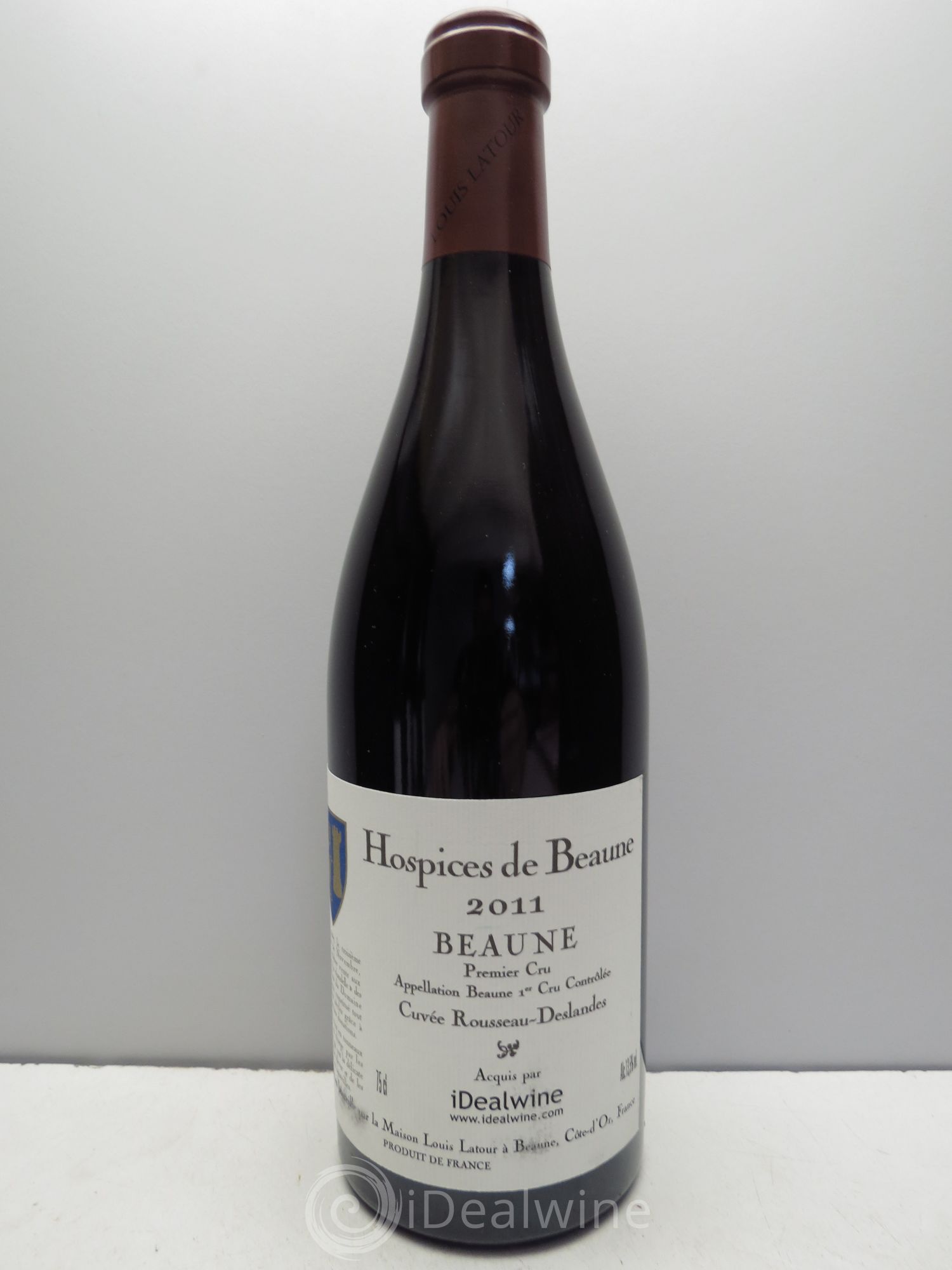 Beaune 1er Cru Cuvée Rousseau-Deslandes Hospices de Beaune 2011 - Lot de 1 bouteille - 0