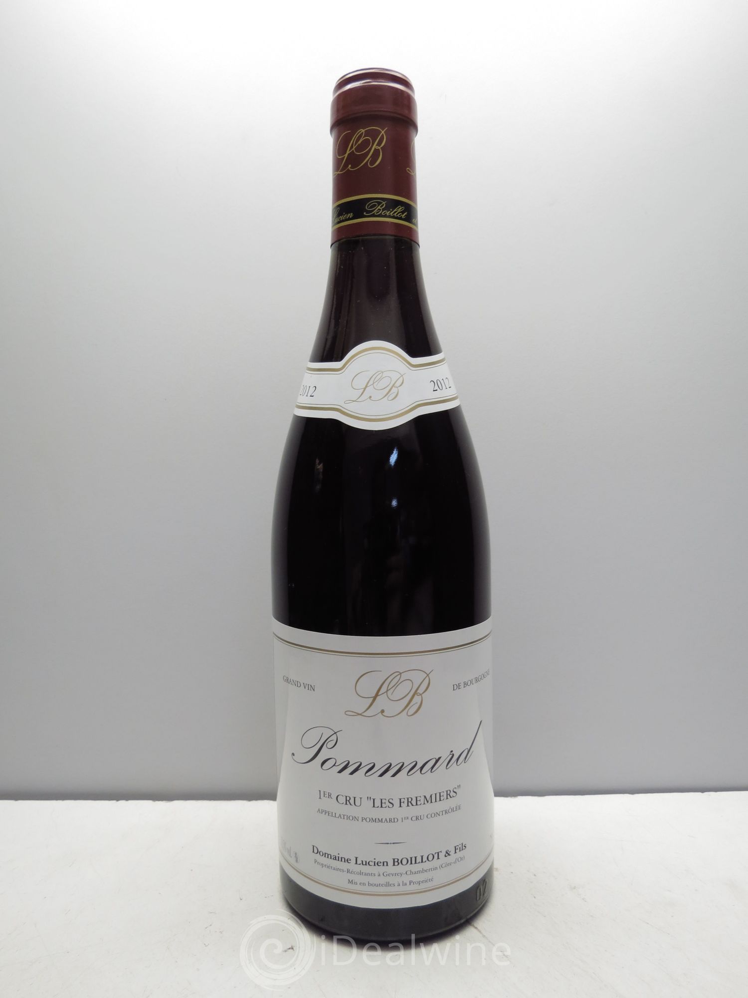 Pommard 1er Cru Les Frémiers - Lucien Boillot & Fils 2012 - Posten von 1 Flasche - 0