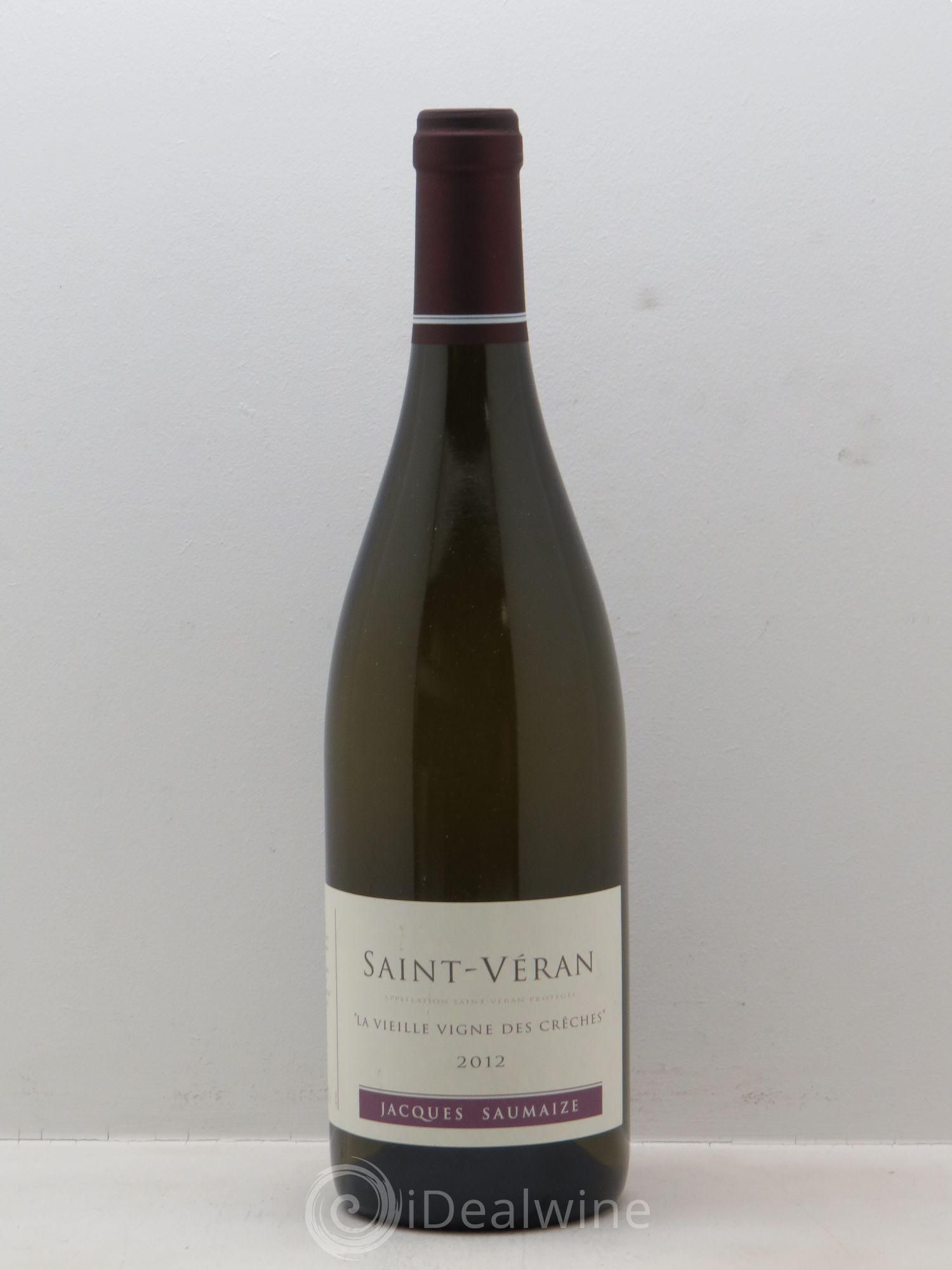 Saint-Véran La vieille vigne des crèches Jacques et Nathalie Saumaize 2012 - Lot de 1 bouteille - 0