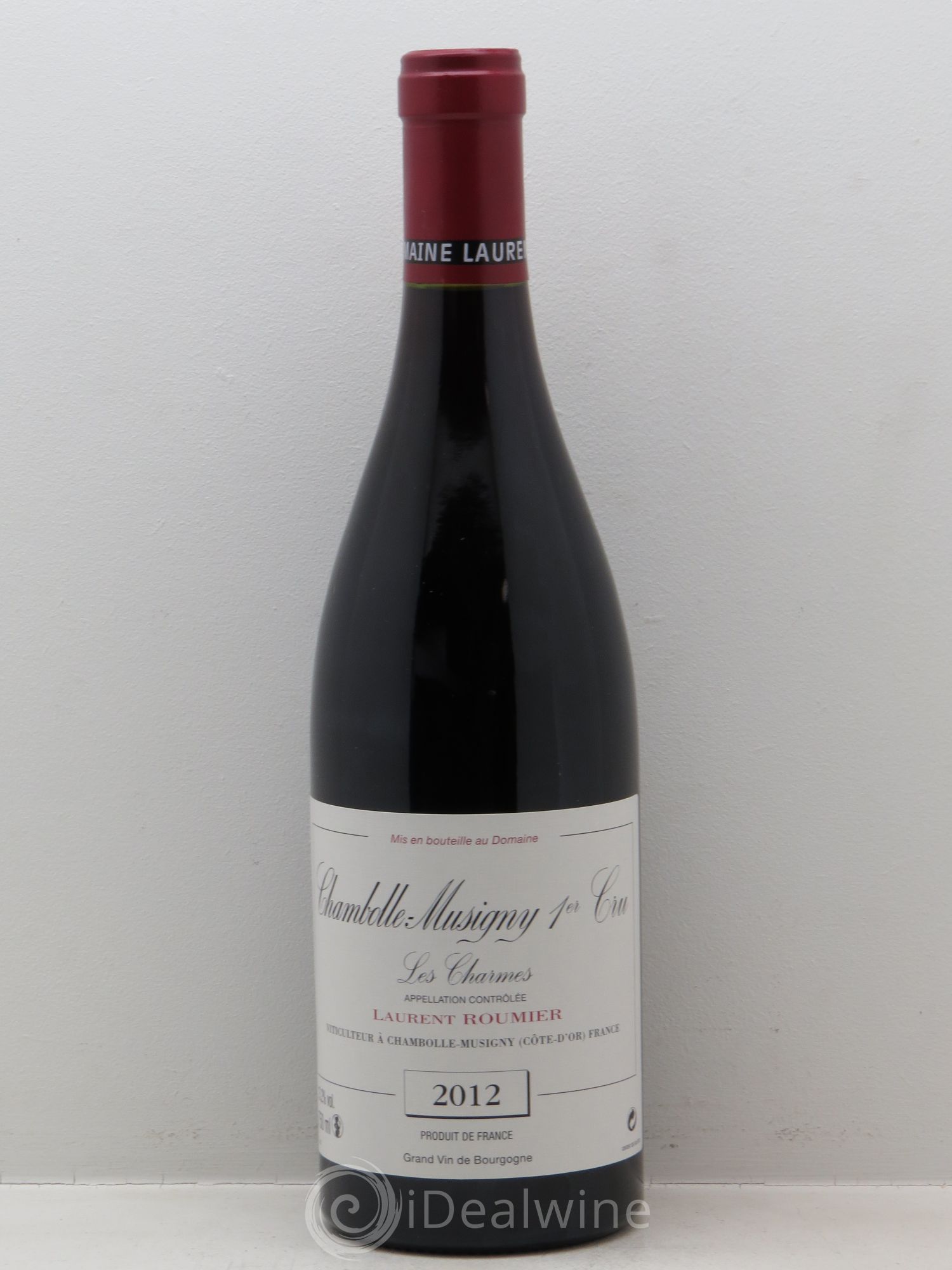Chambolle-Musigny 1er Cru Les Charmes Laurent Roumier 2012 - Lot de 1 bouteille - 0