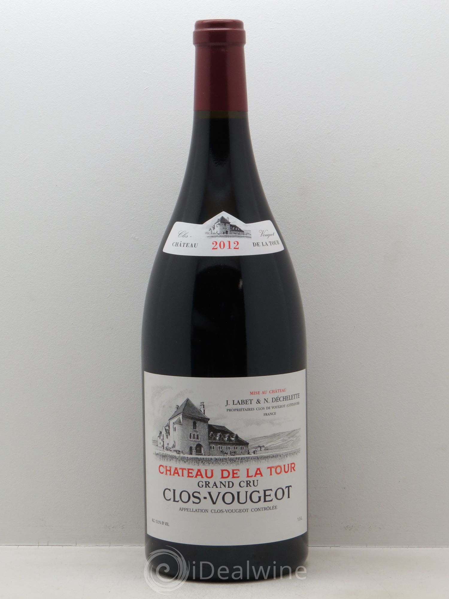 Clos de Vougeot Grand Cru Château de La Tour 2012 - Lot de 1 magnum - 0