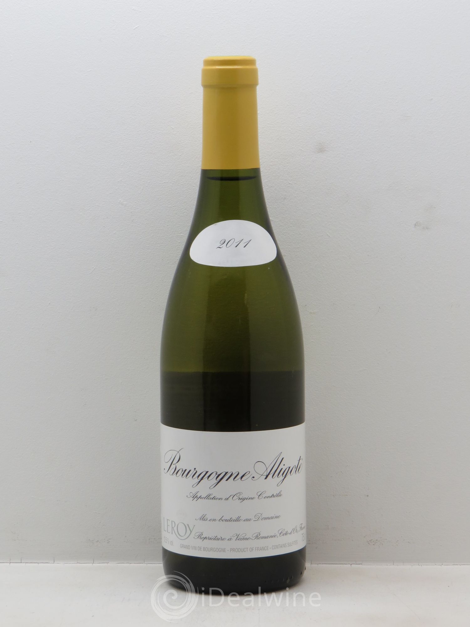 Bourgogne Aligoté Leroy (Domaine) 2011 - Lot de 1 bouteille - 0