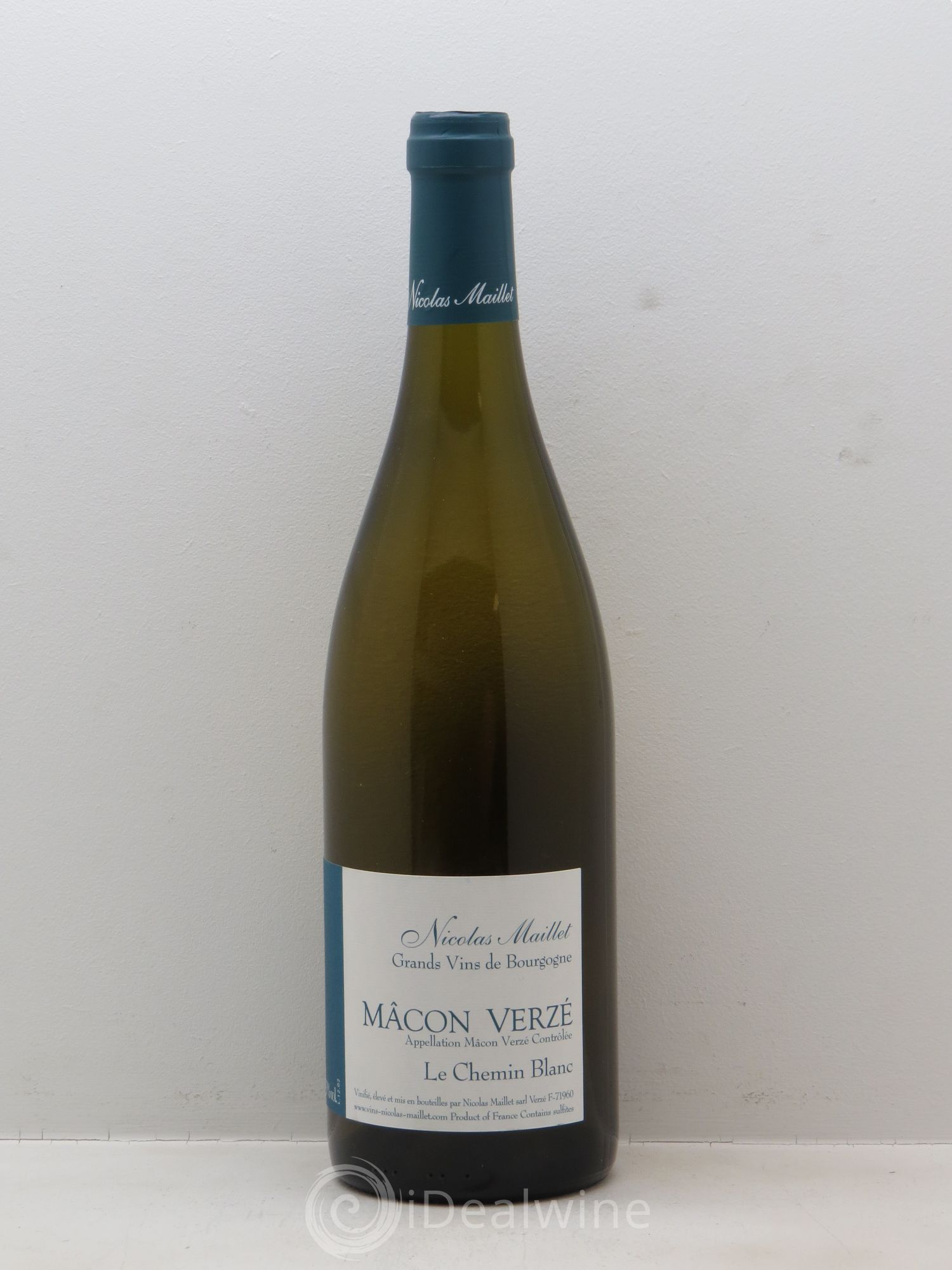 Mâcon-Verzé Le Chemin Blanc Nicolas Maillet 2012 - Lot de 1 bouteille - 0
