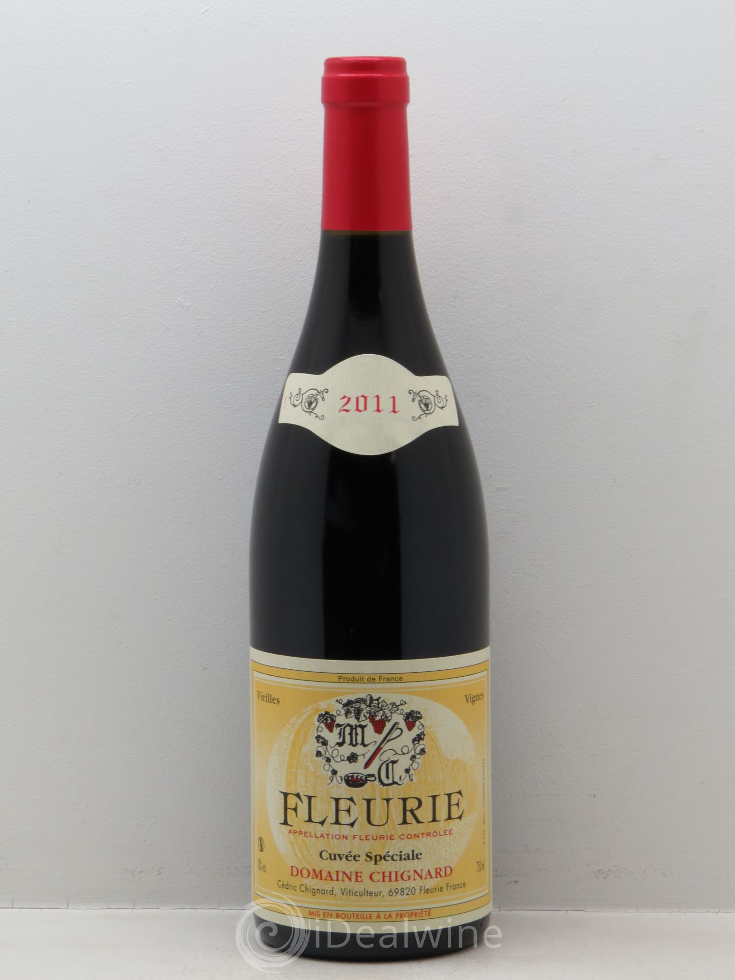 Fleurie Cuvée Spéciale Vieilles Vignes Chignard (Domaine) 2011 - Lot de 1 bouteille - 0