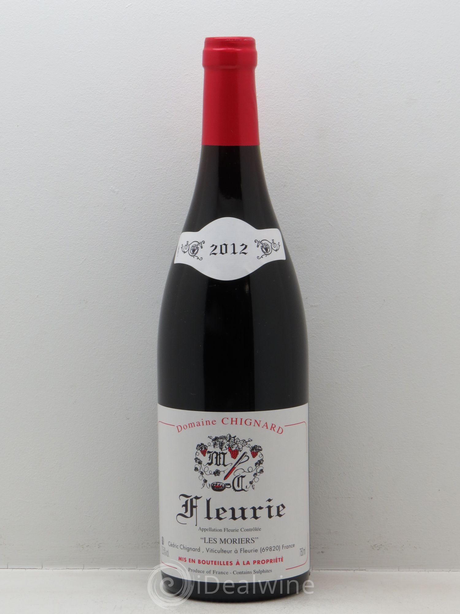 Fleurie Les Moriers Chignard (Domaine) 2012 - Lot de 1 bouteille - 0