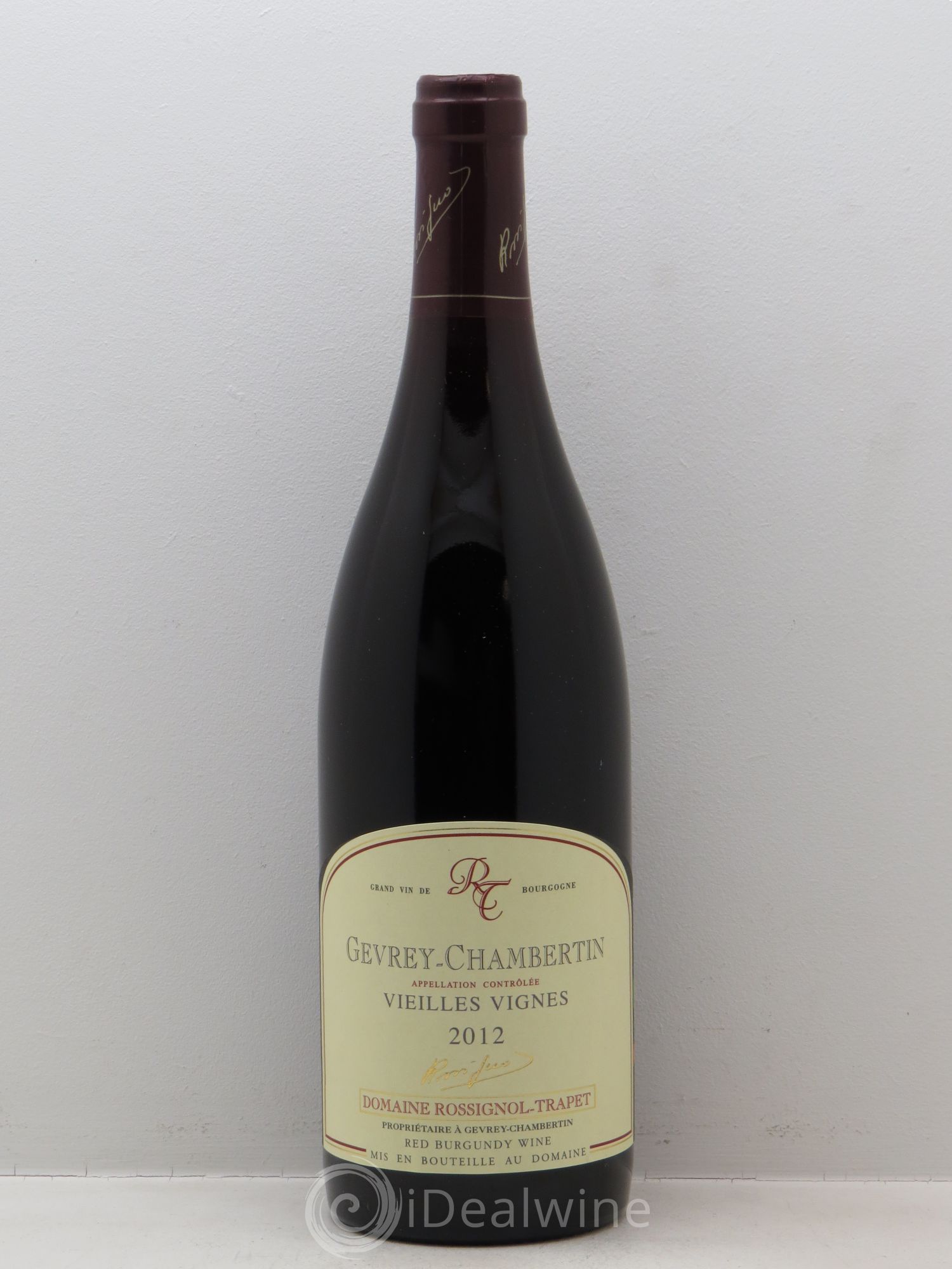 Gevrey-Chambertin Vieilles vignes Rossignol-Trapet (Domaine) 2012 - Lot de 1 bouteille - 0