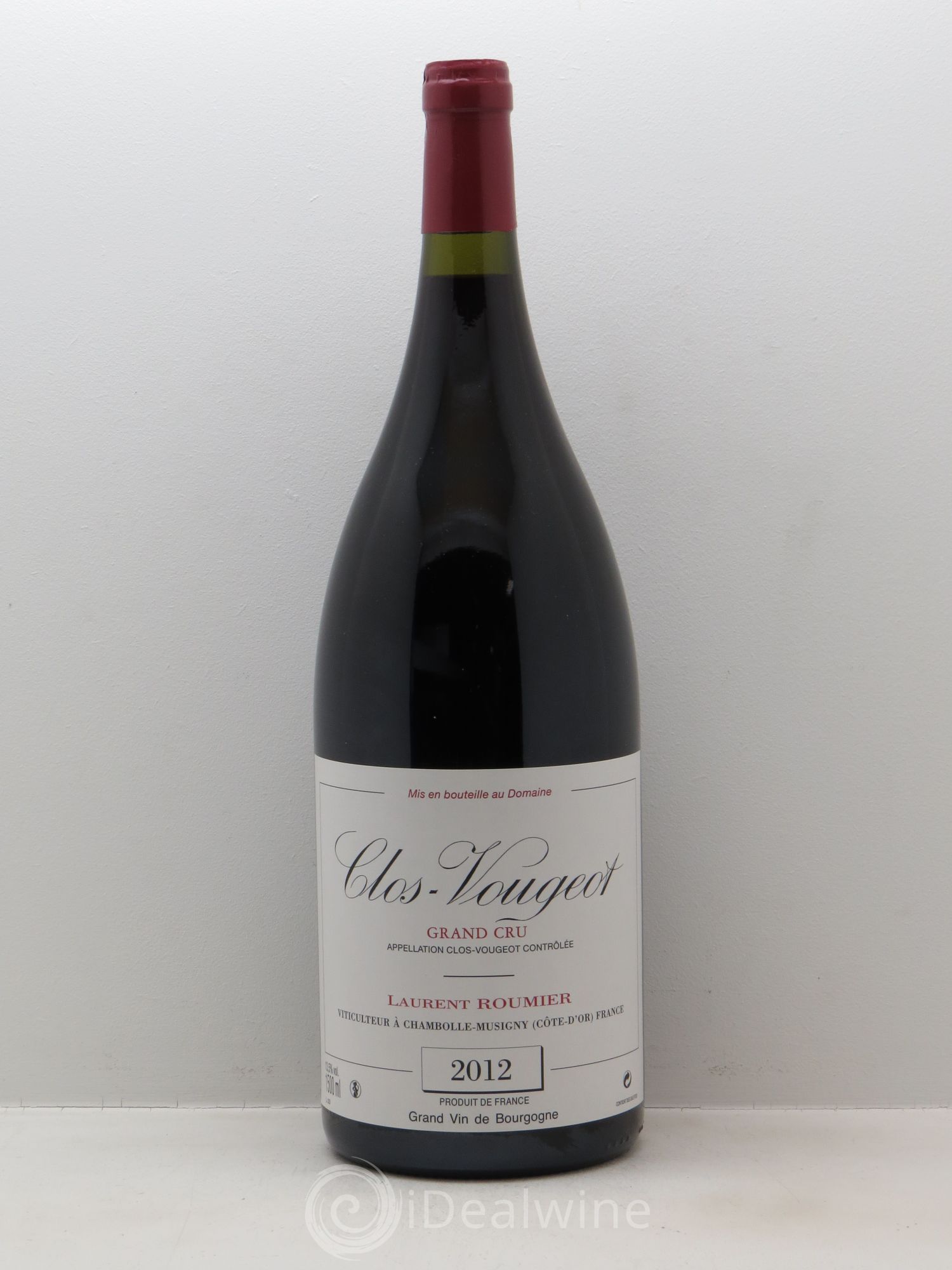 Clos de Vougeot Grand Cru Laurent Roumier 2012 - Lot de 1 magnum - 0