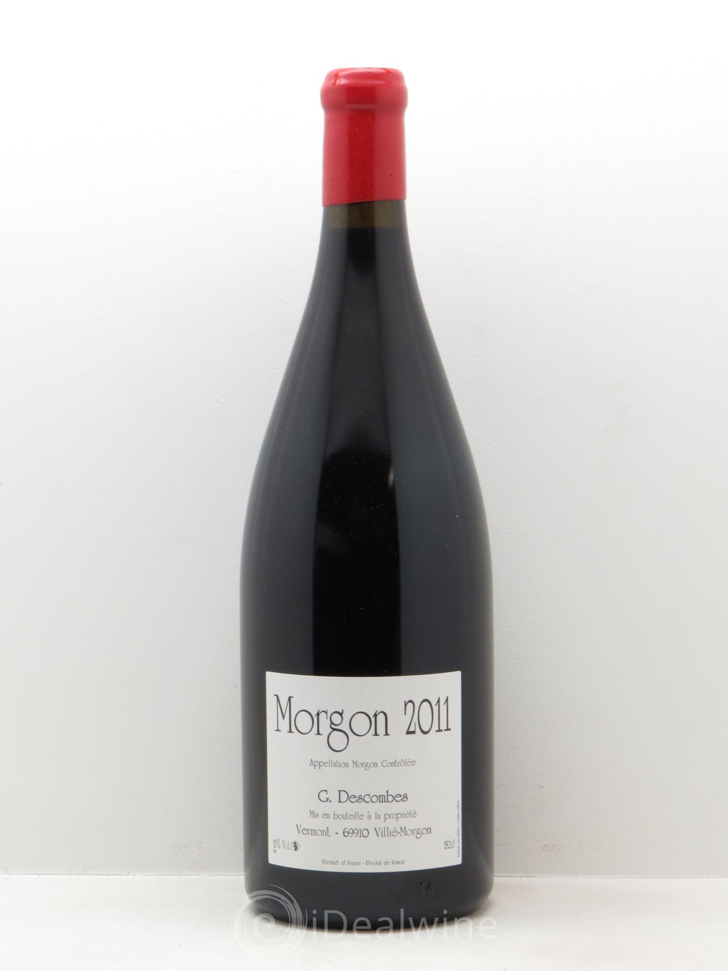 Morgon Vieilles vignes Georges Descombes (Domaine) 2011 - Lot de 1 magnum - 0