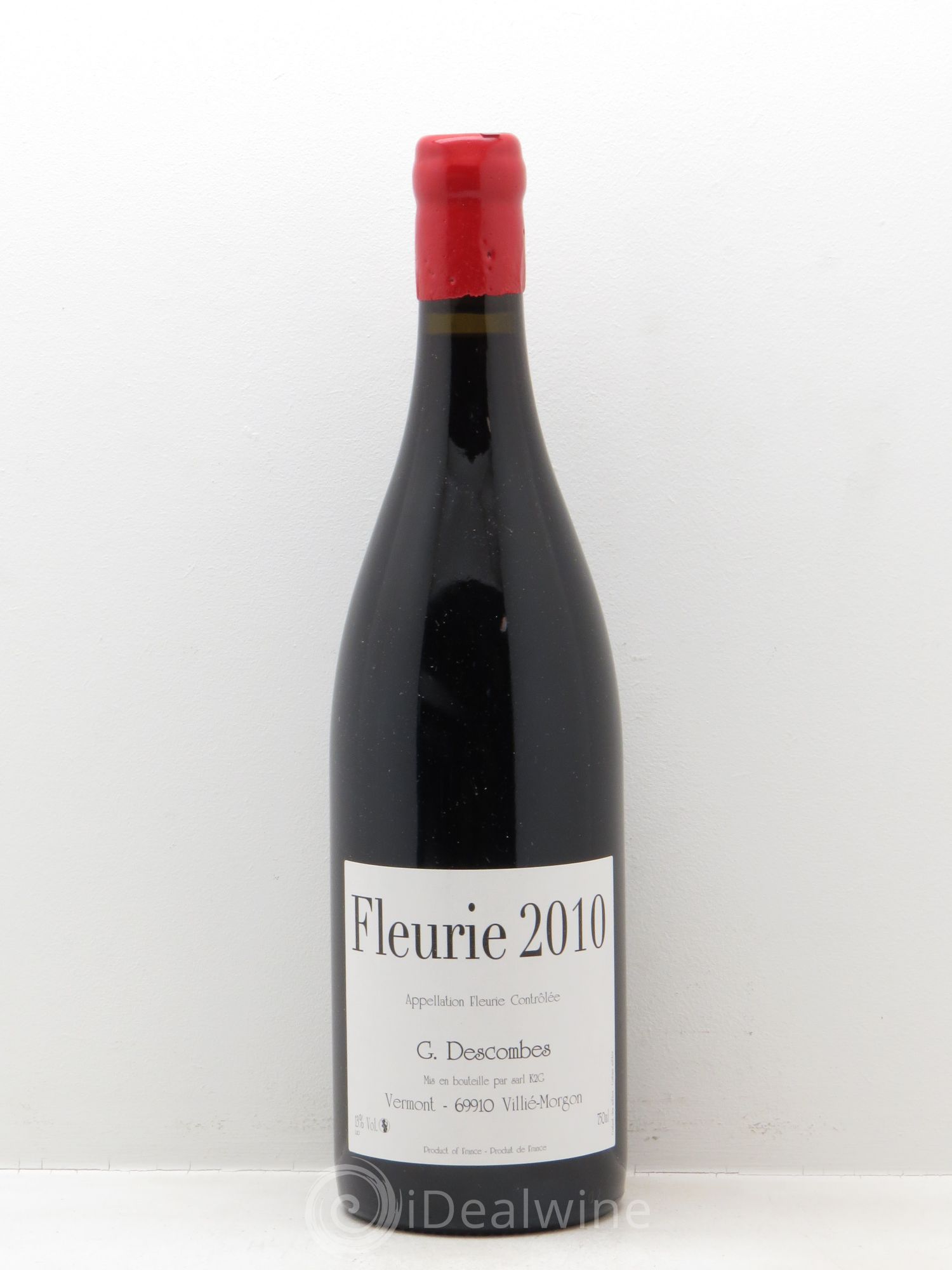 Fleurie Vieilles vignes Georges Descombes (Domaine) 2010 - Lot de 1 bouteille - 0