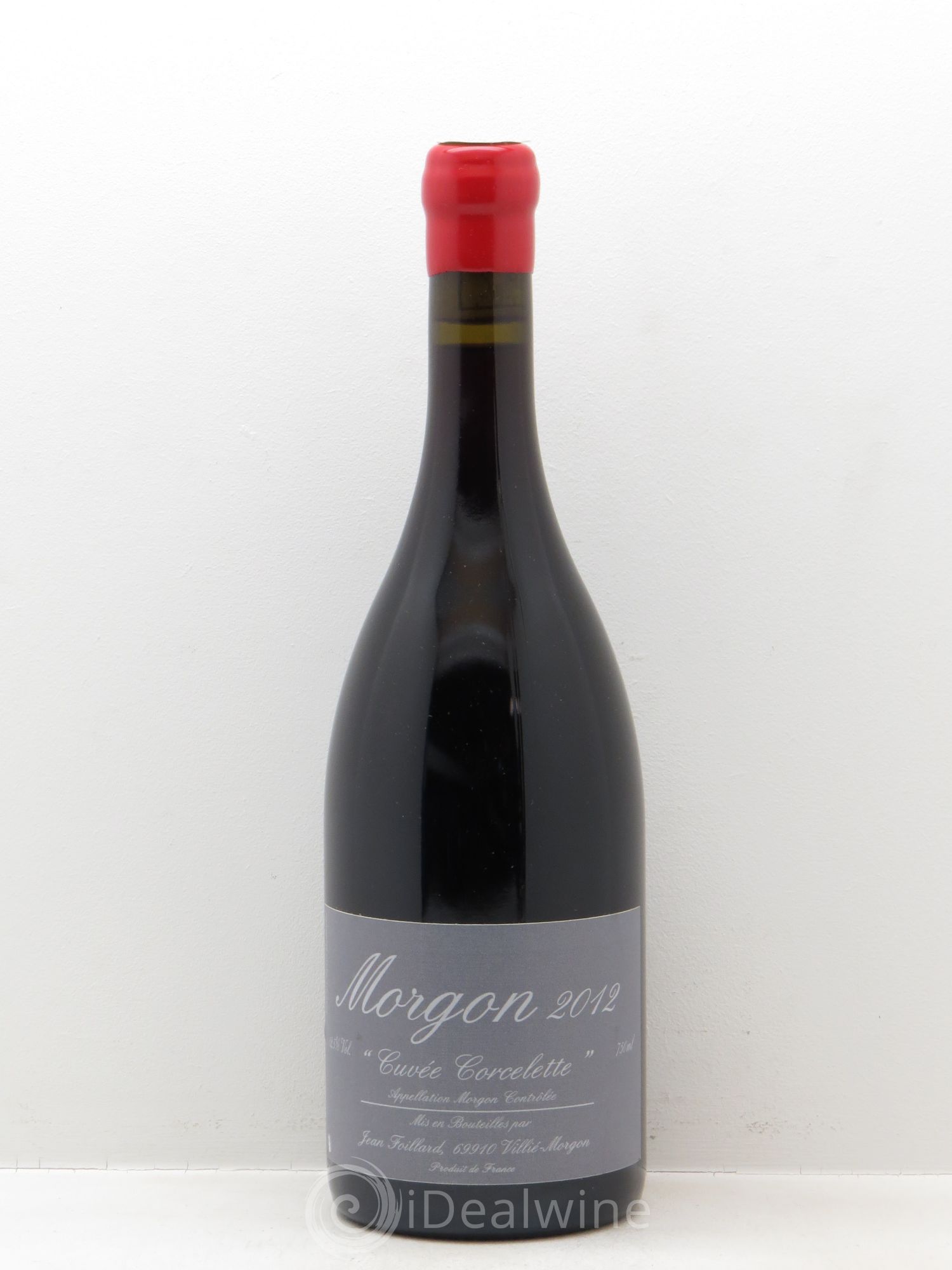 Morgon Corcelette Jean Foillard 2012 - Lot de 1 bouteille - 0