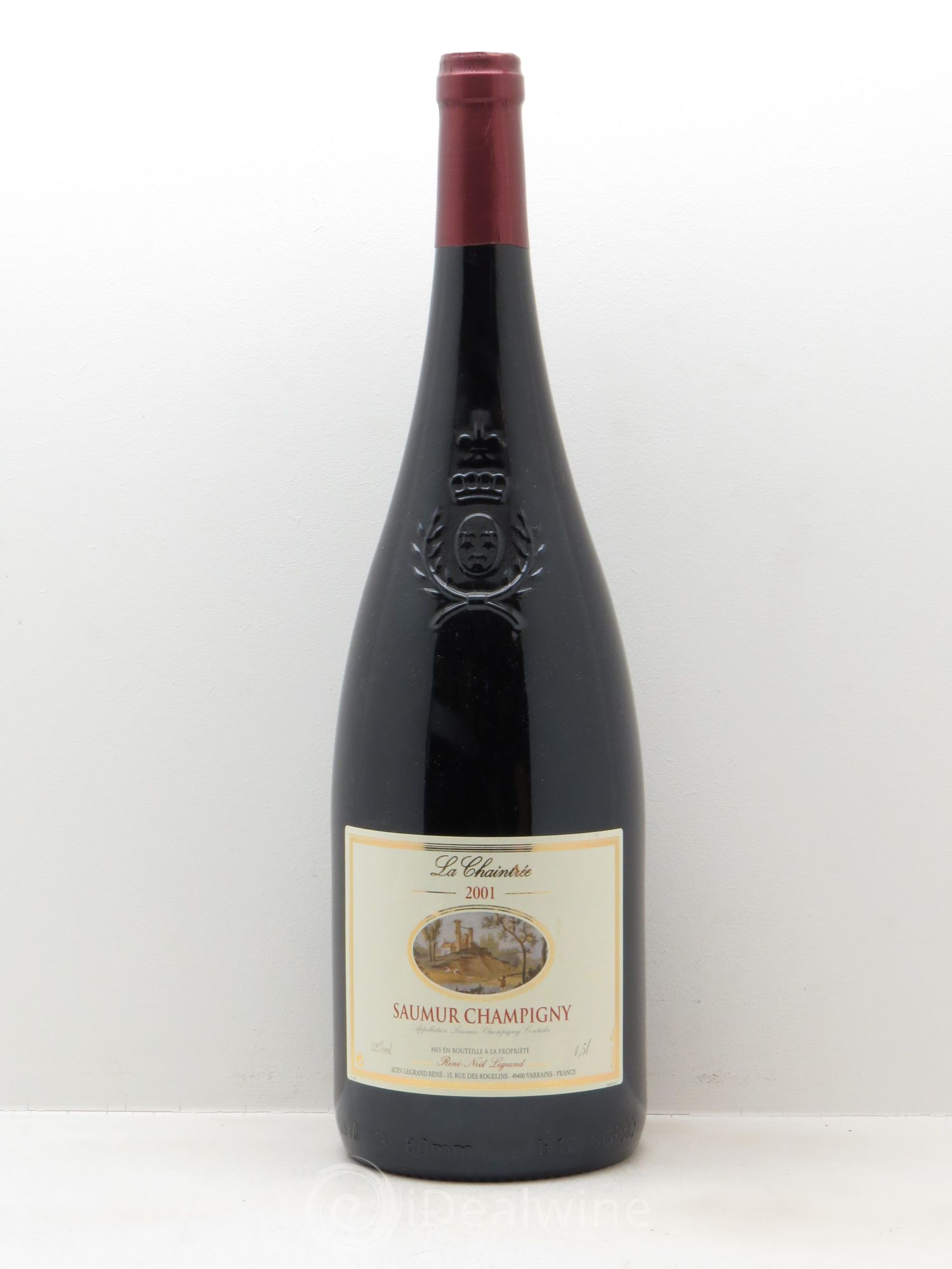 Saumur-Champigny La Chaintrée Clotilde Legrand (anciennement René-Noël Legrand) 2001 - Lot de 1 magnum - 0