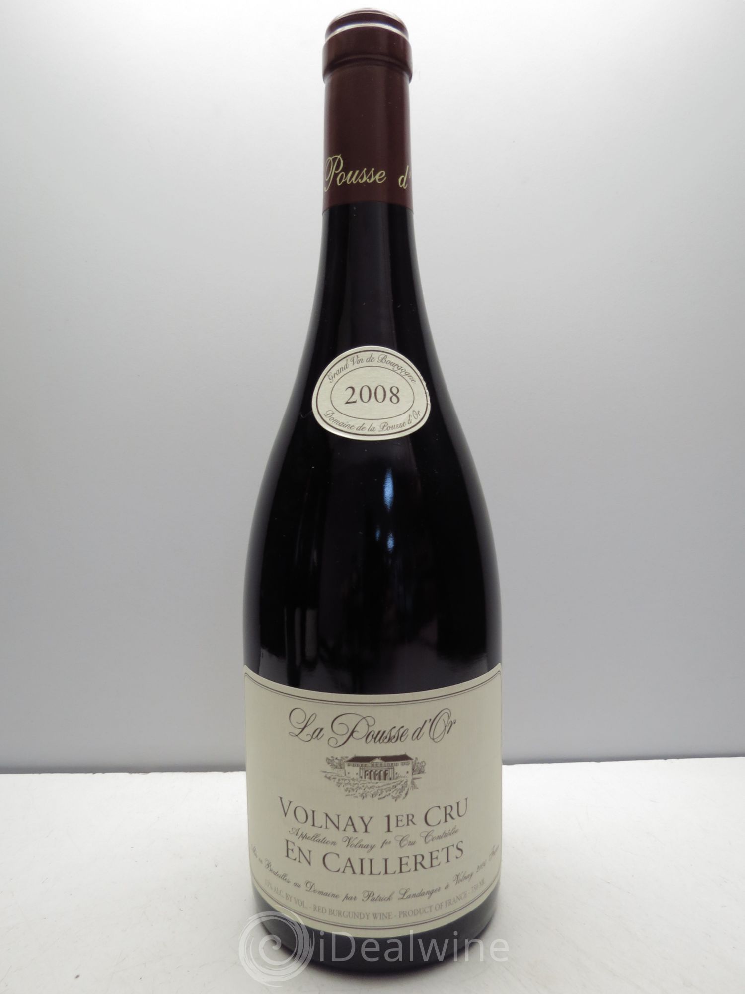 Volnay 1er Cru Les Caillerets La Pousse d'Or (Domaine de) 2008 - Lot de 1 bouteille - 0