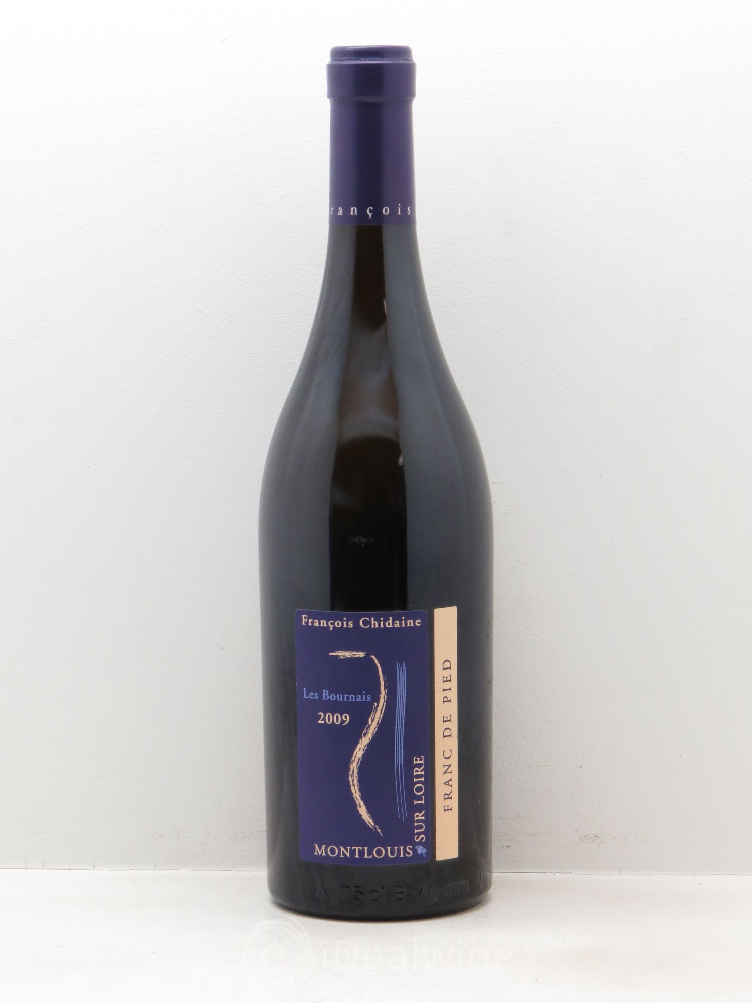 Montlouis-sur-Loire Les Bournais Franc de Pied François Chidaine 2009 - Lot de 1 bouteille - 0