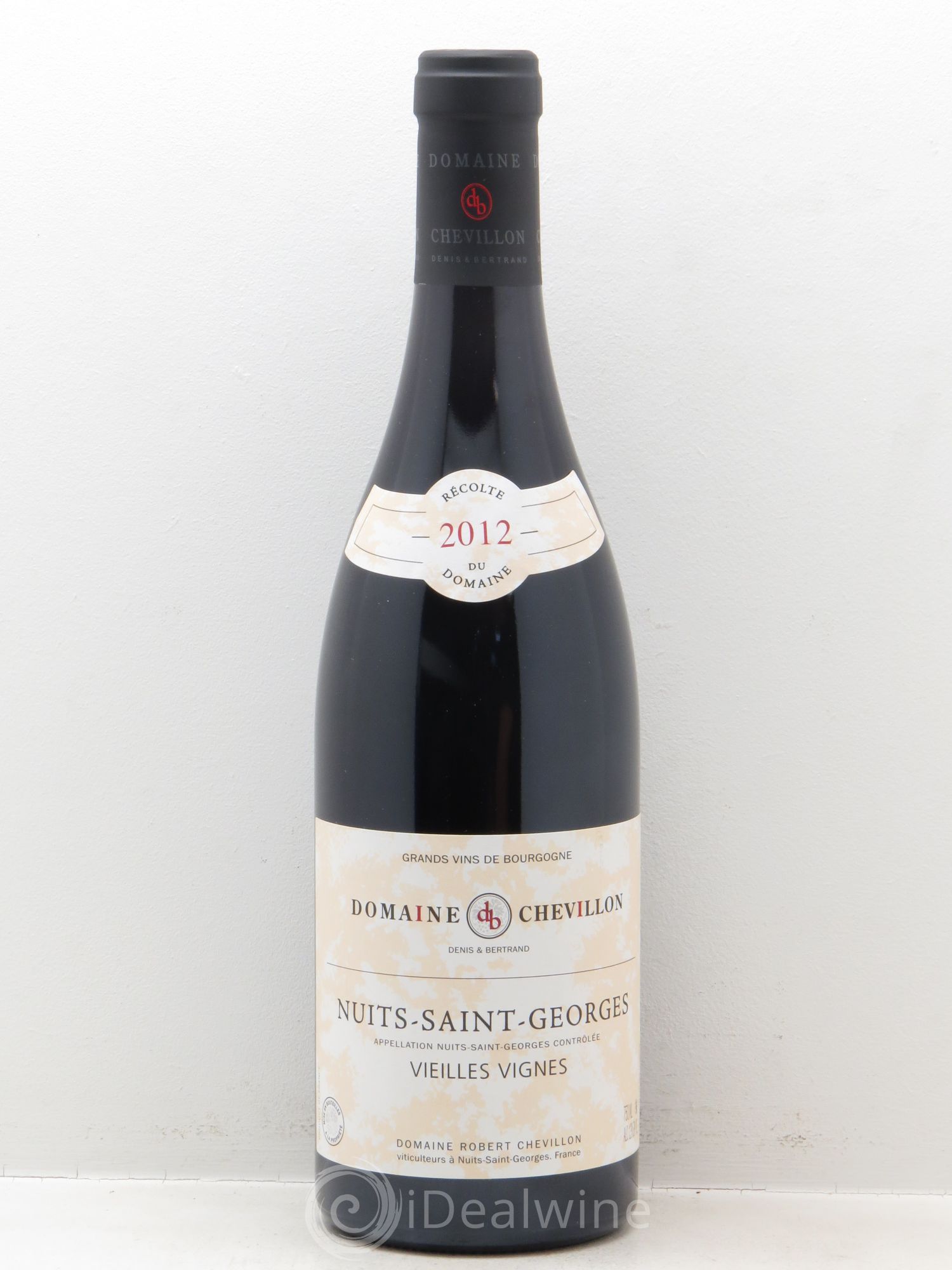 Nuits-Saint-Georges Vieilles vignes Robert Chevillon 2012 - Lot de 1 bouteille - 0