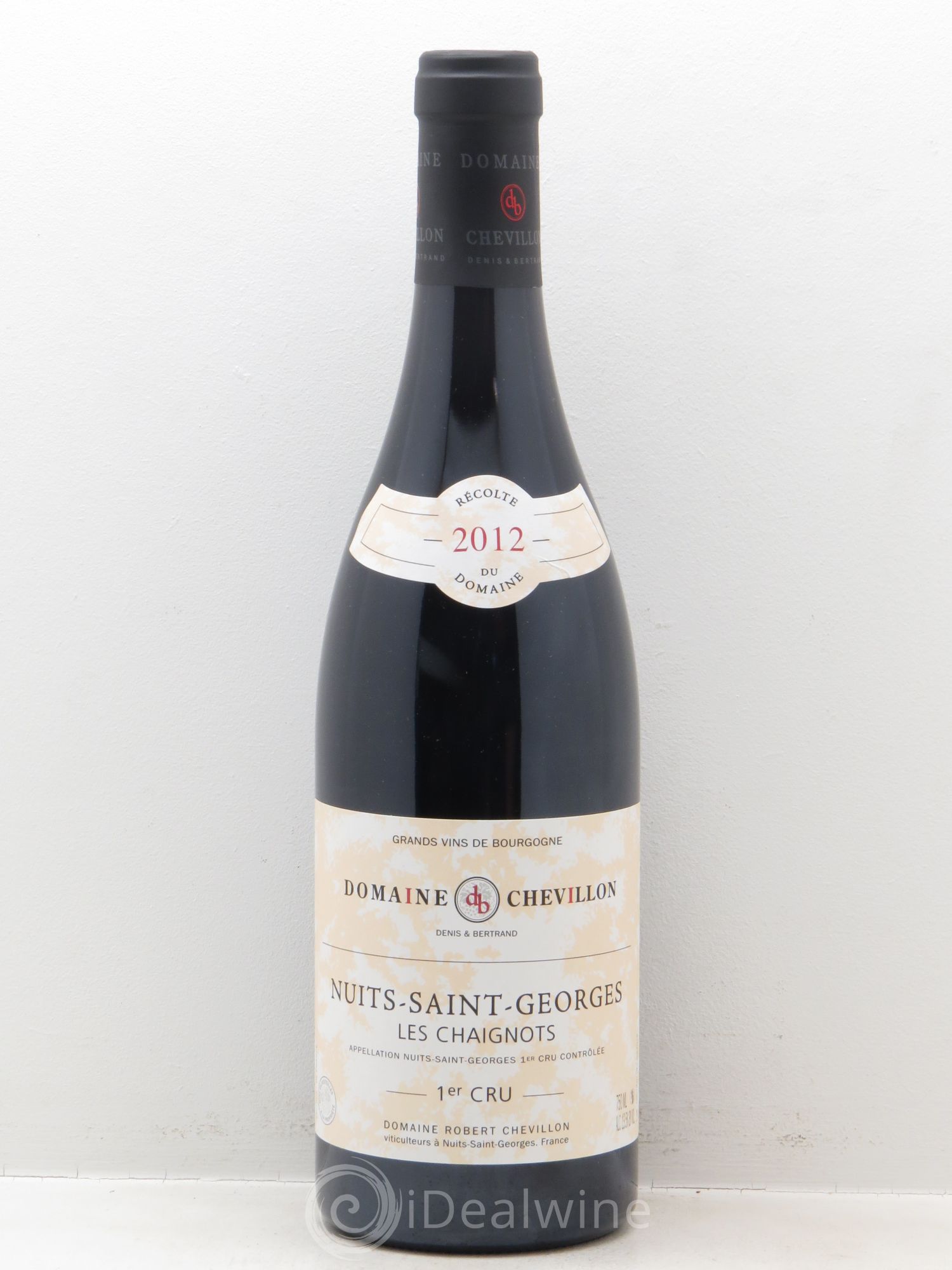 Nuits-Saint-Georges 1er Cru Les Chaignots Robert Chevillon 2012 - Lot de 1 bouteille - 0