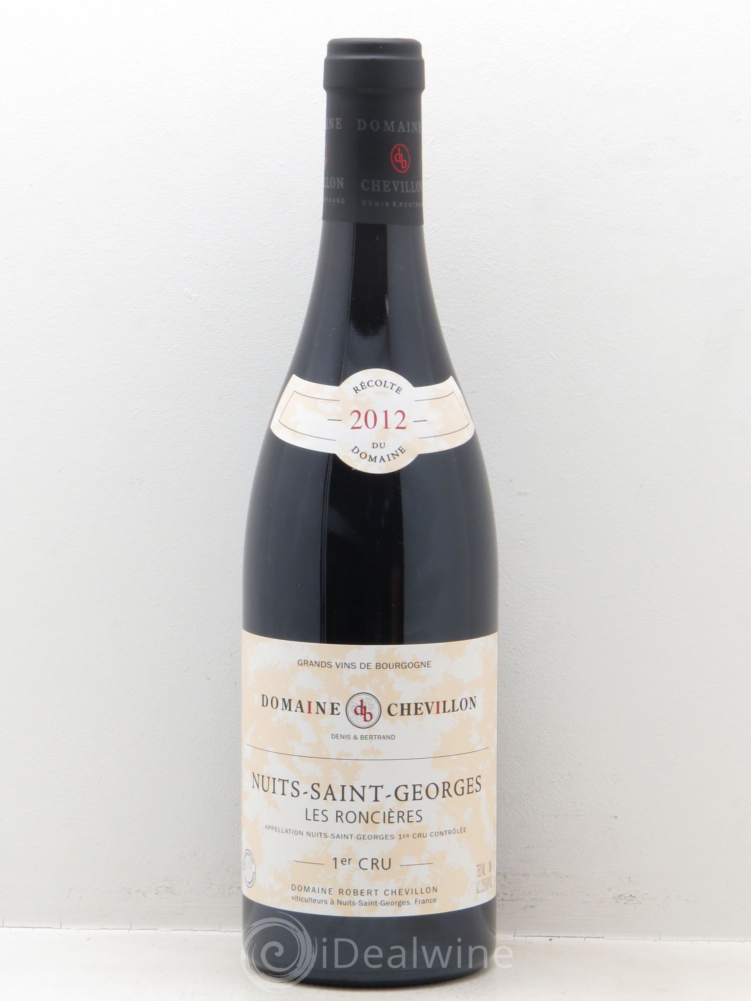 Nuits-Saint-Georges 1er Cru Les Roncières Robert Chevillon 2012 - Lot de 1 bouteille - 0